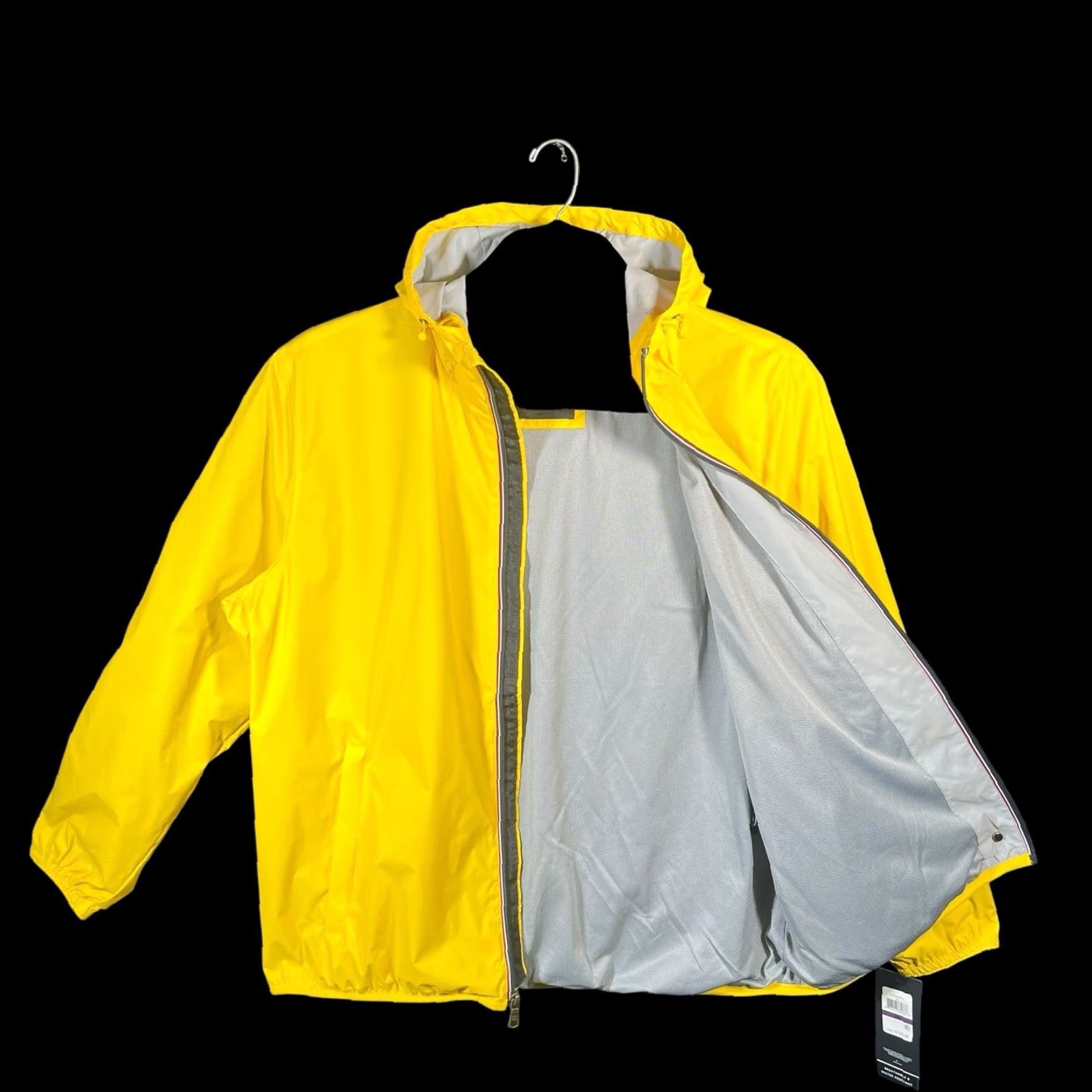 Tommy Hilfiger Tommy Hilfiger Men's Rain Jacket XXL Yellow Water-Wind Resistant Breathable Jacket Size US XXL / EU 58 / 5 - 4 Thumbnail