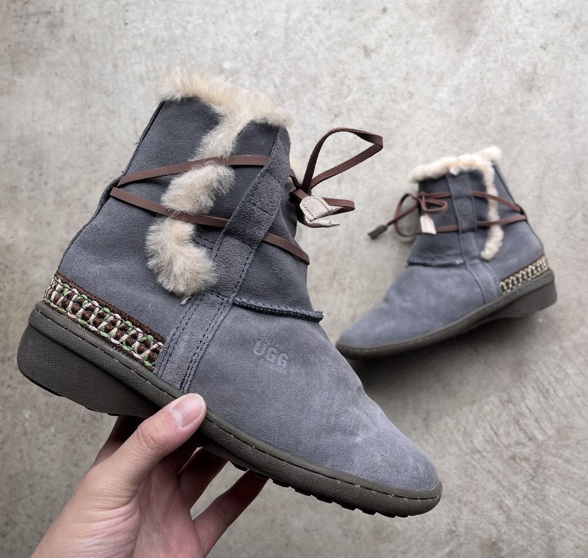 Ugg UGG Australia Cove Winter Sterling Ankle Boots Size US 6 / IT 36 - 1 Thumbnail