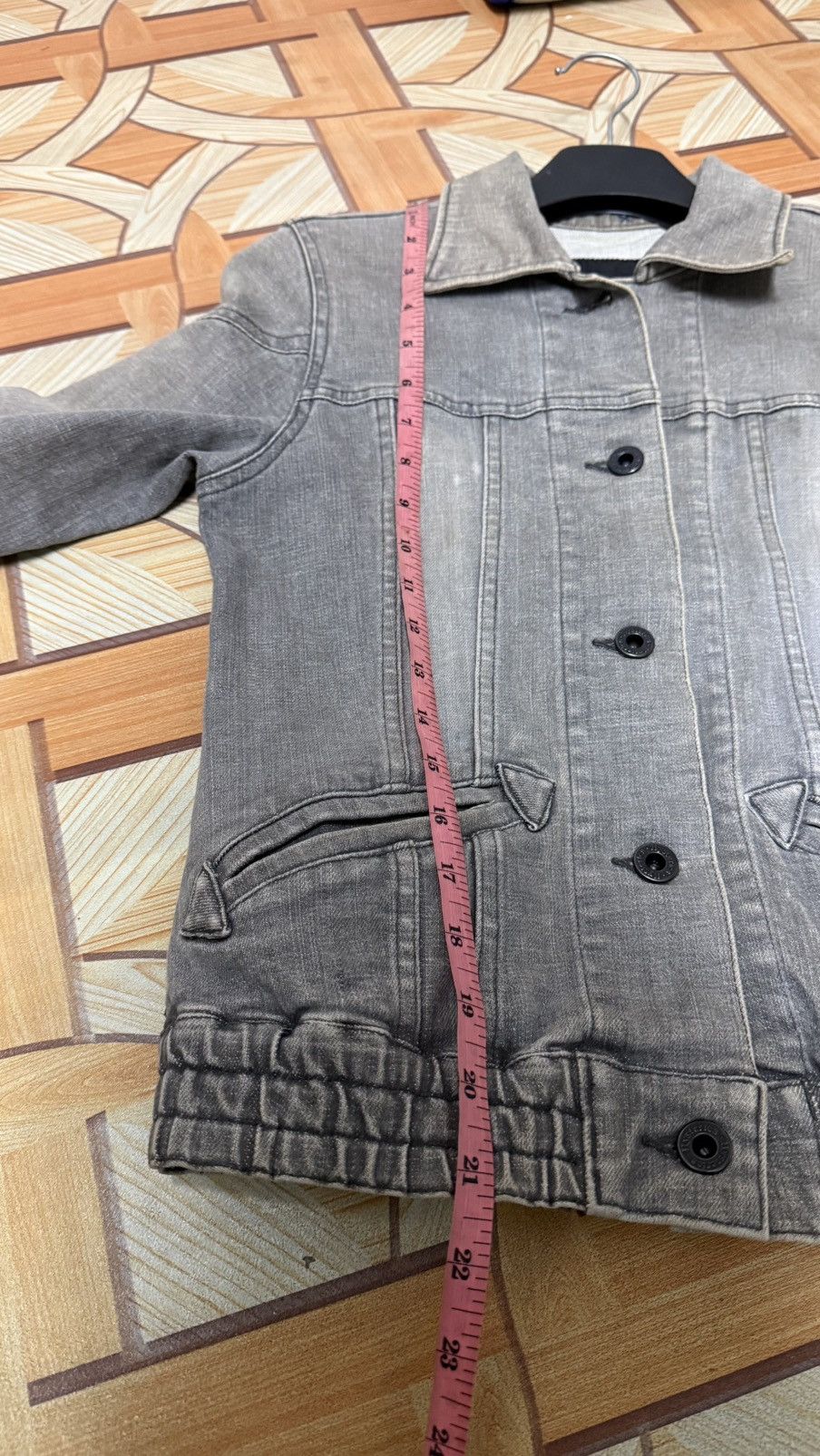 Hysteric Glamour HYSTERICS GLAMOUR TRUCKER JACKET DENIM Size US XS / EU 42 / 0 - 12 Thumbnail