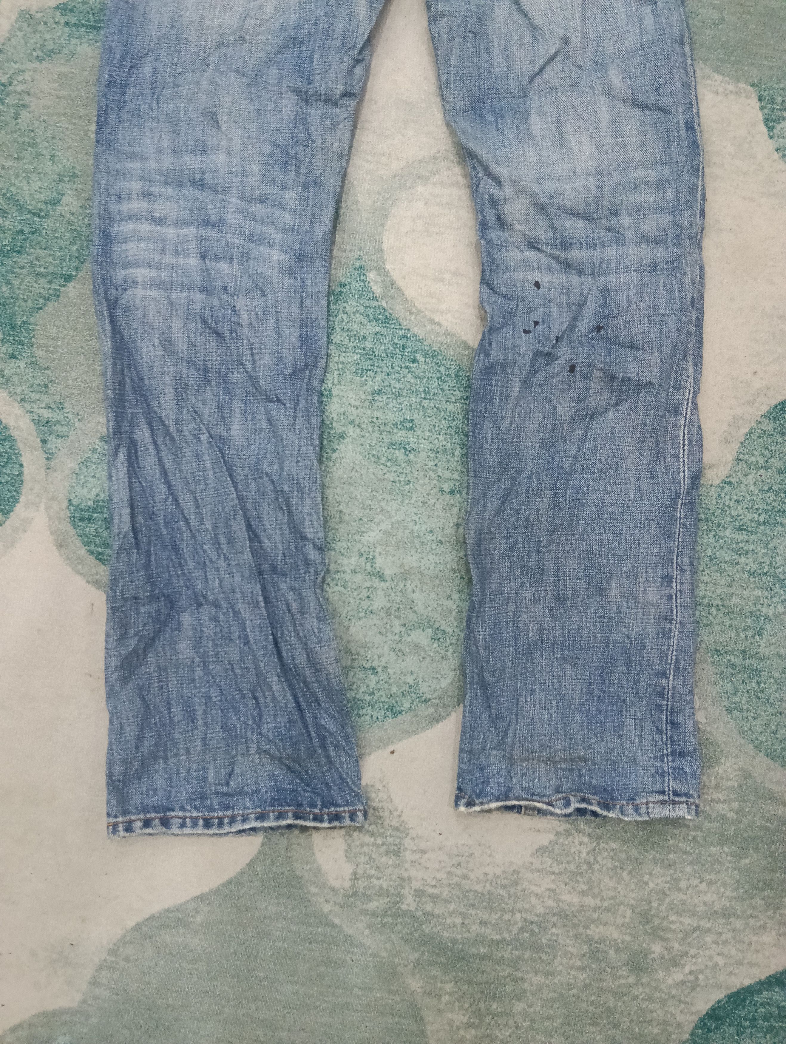 X-Girl X Girl Jeans Distressed,Zigzag And Paint Design Size 30" / US 8 / IT 44 - 7 Thumbnail