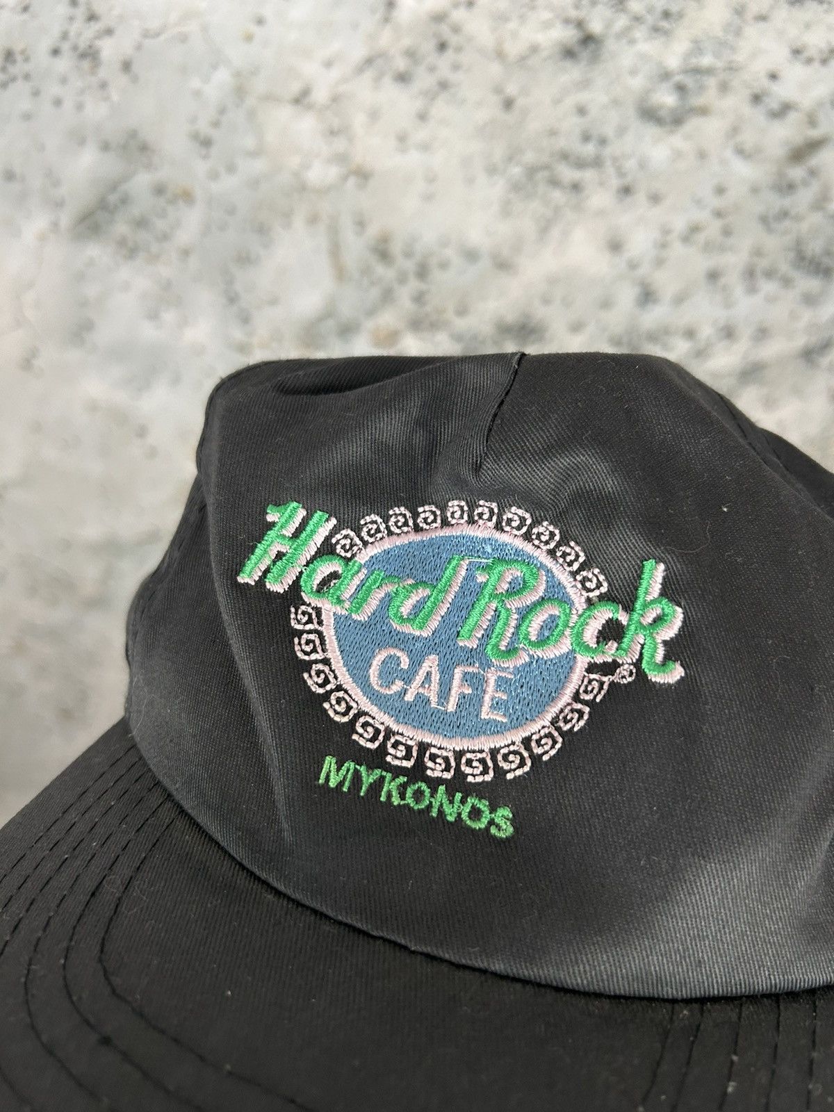 Hard Rock Cafe Vintage Hard Rock Cafe Mykonos Greece Archival 90s Hat Size ONE SIZE - 2 Thumbnail