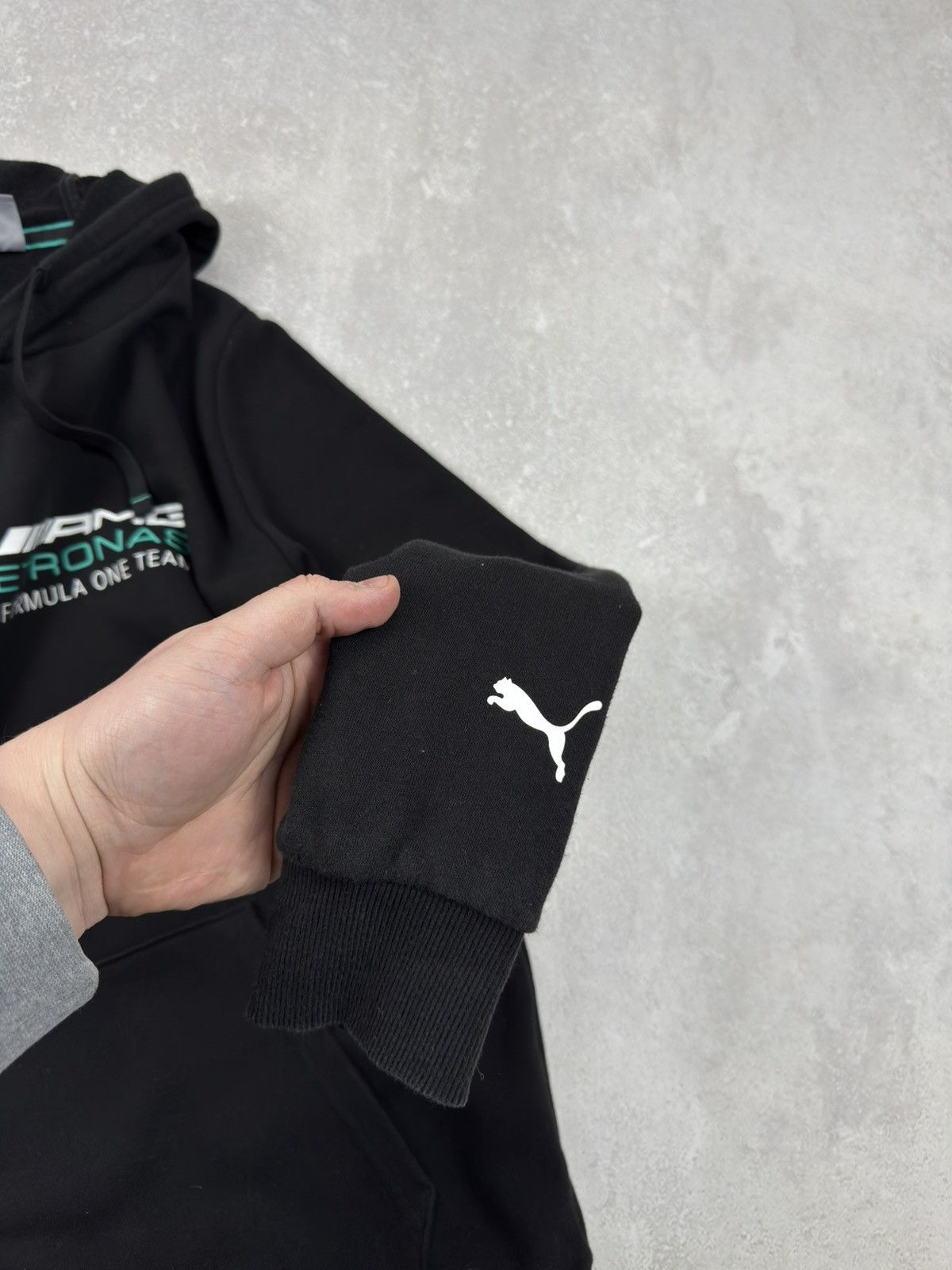 Puma Puma Mercedes-AMG Petronas F1 Team Black Racing Hoodie Size US S / EU 44-46 / 1 - 7 Thumbnail