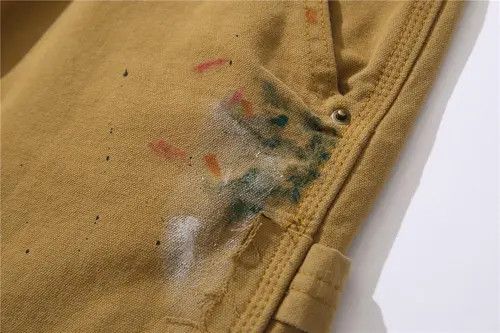 Jean Paint Splatter Flare Jeans Size US 30 / EU 46 - 8 Thumbnail