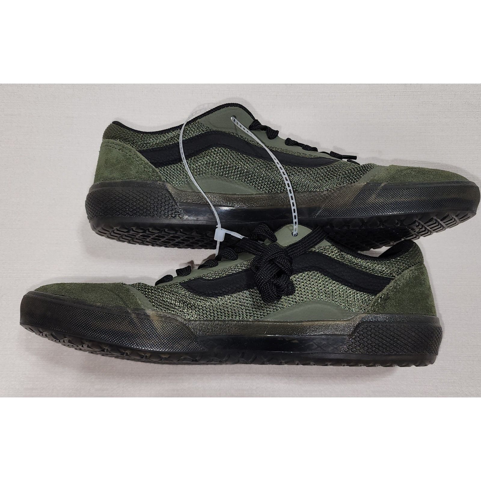 Vans Vans Ultimate waffle Size 6.5 Green/Black sneakers Size US 6.5 / EU 39-40 - 4 Thumbnail