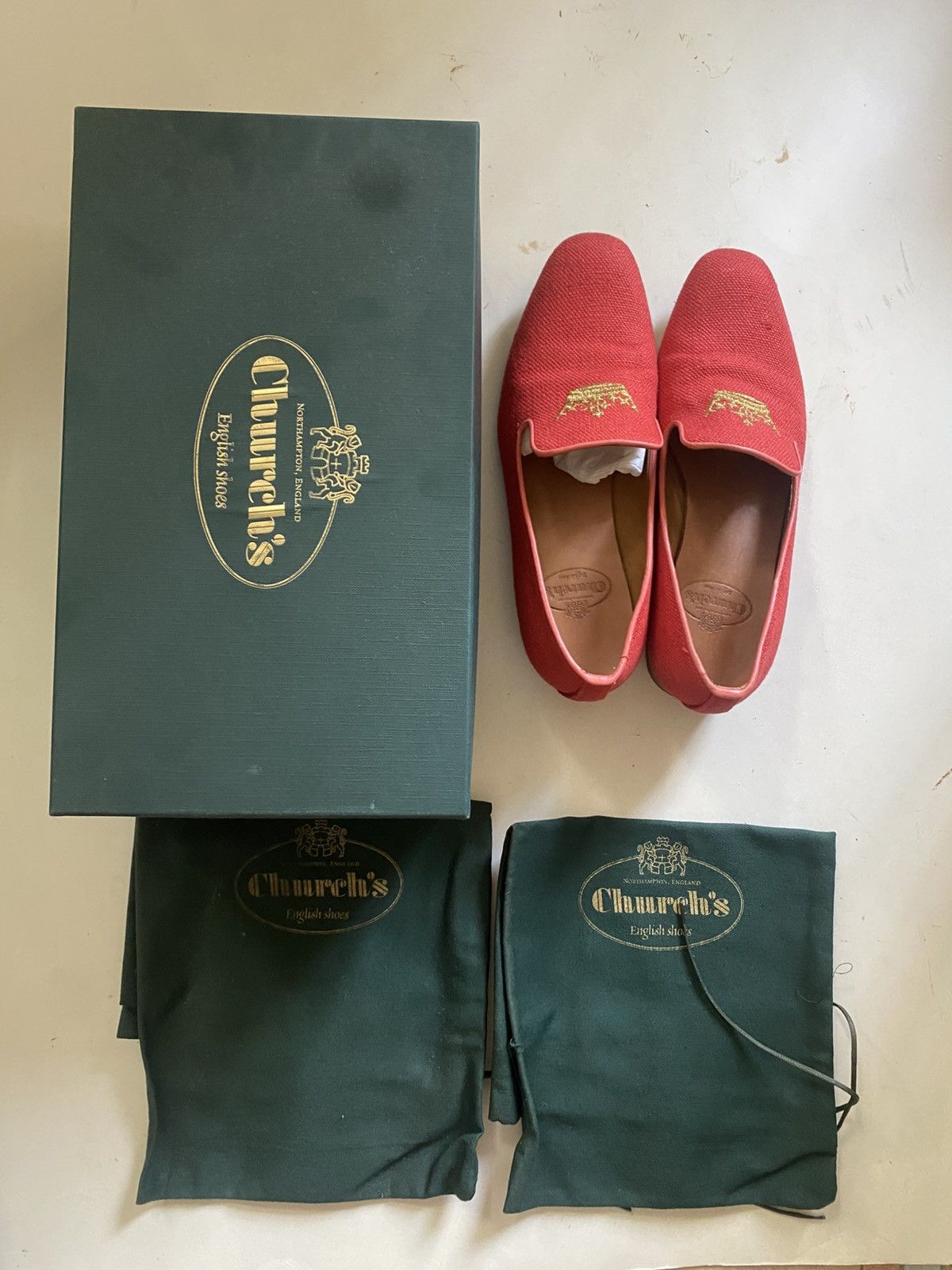 Church's 👑 Church’s linen loafers Size US 6 / IT 36 - 17 Thumbnail