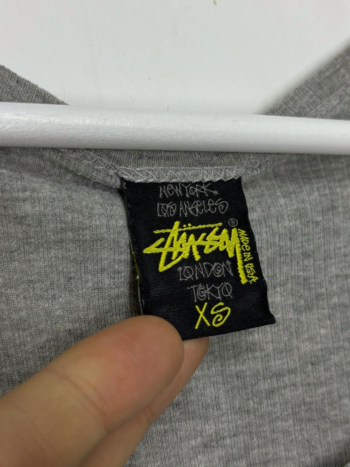 Stussy 00’s STUSSY One World One Love Guy Rare Retro Y2K Tank Top Size US XS / EU 42 / 0 - 7 Thumbnail