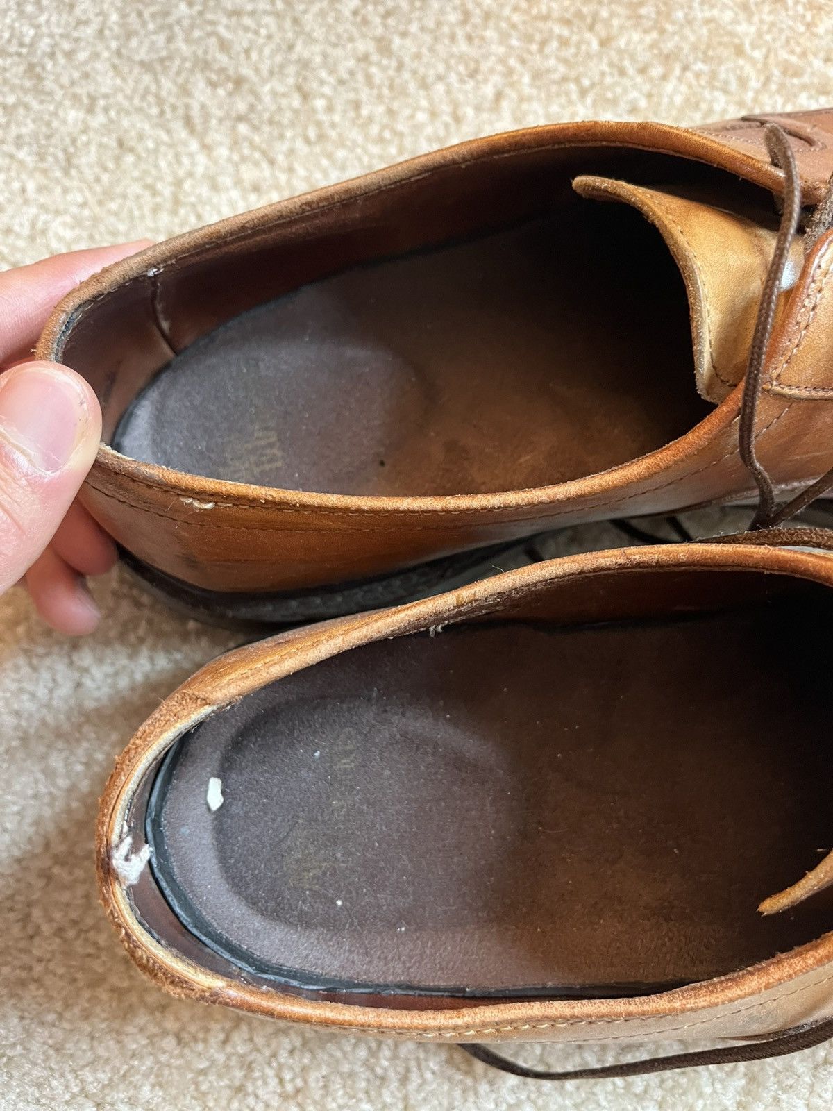 Allen Edmonds Allen Edmonds Brown Leather Dress Shoes Size US 10 / EU 43 - 5 Thumbnail
