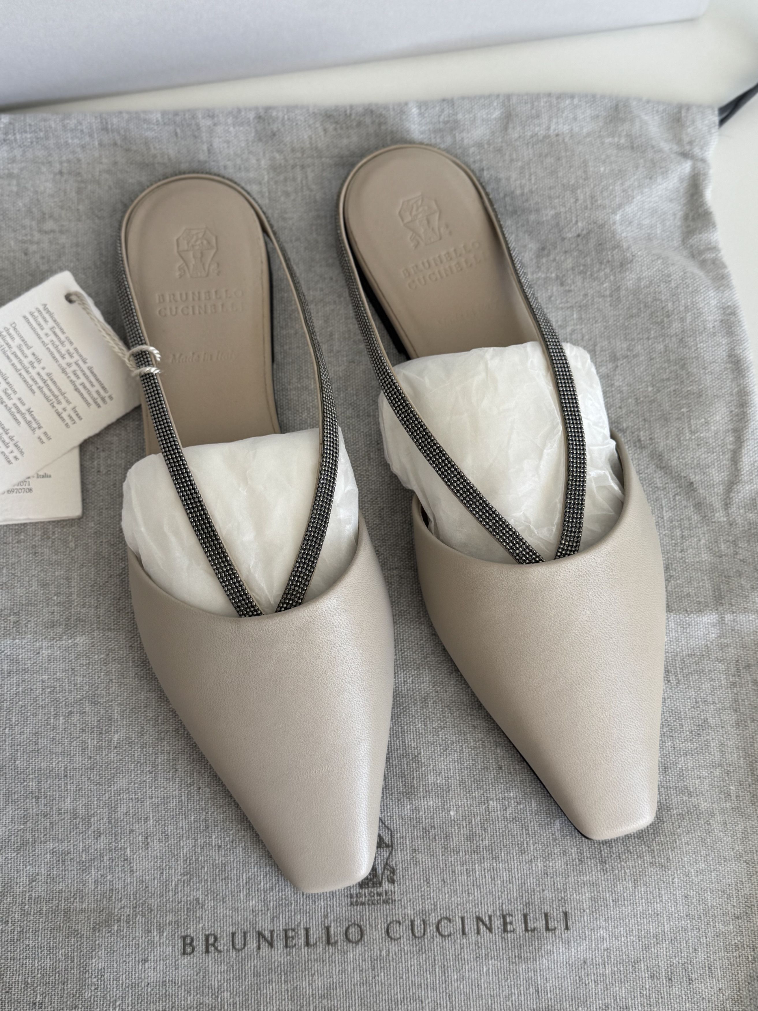 Brunello Cucinelli Brunello Cucinelli Mules | Brand new Size US 5 / IT 35 - 2 Thumbnail