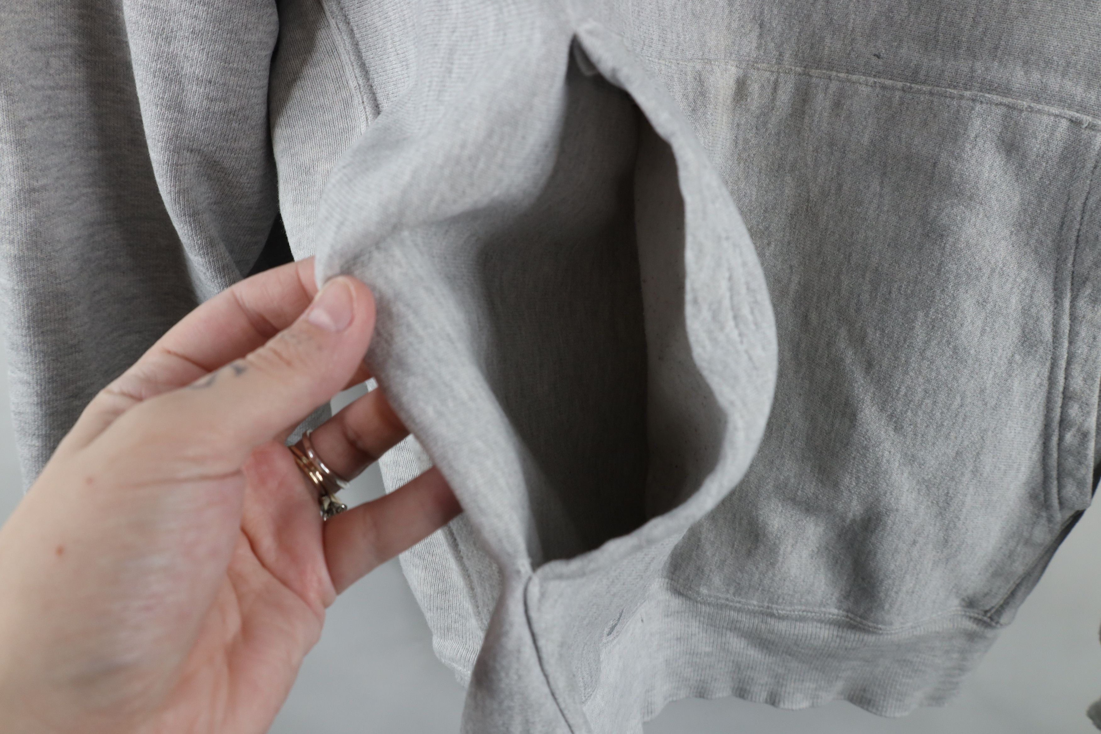 Champion × Vintage Vintage 90s Champion Reverse Weave Heavyweight Hoodie Size US XL / EU 56 / 4 - 9 Thumbnail