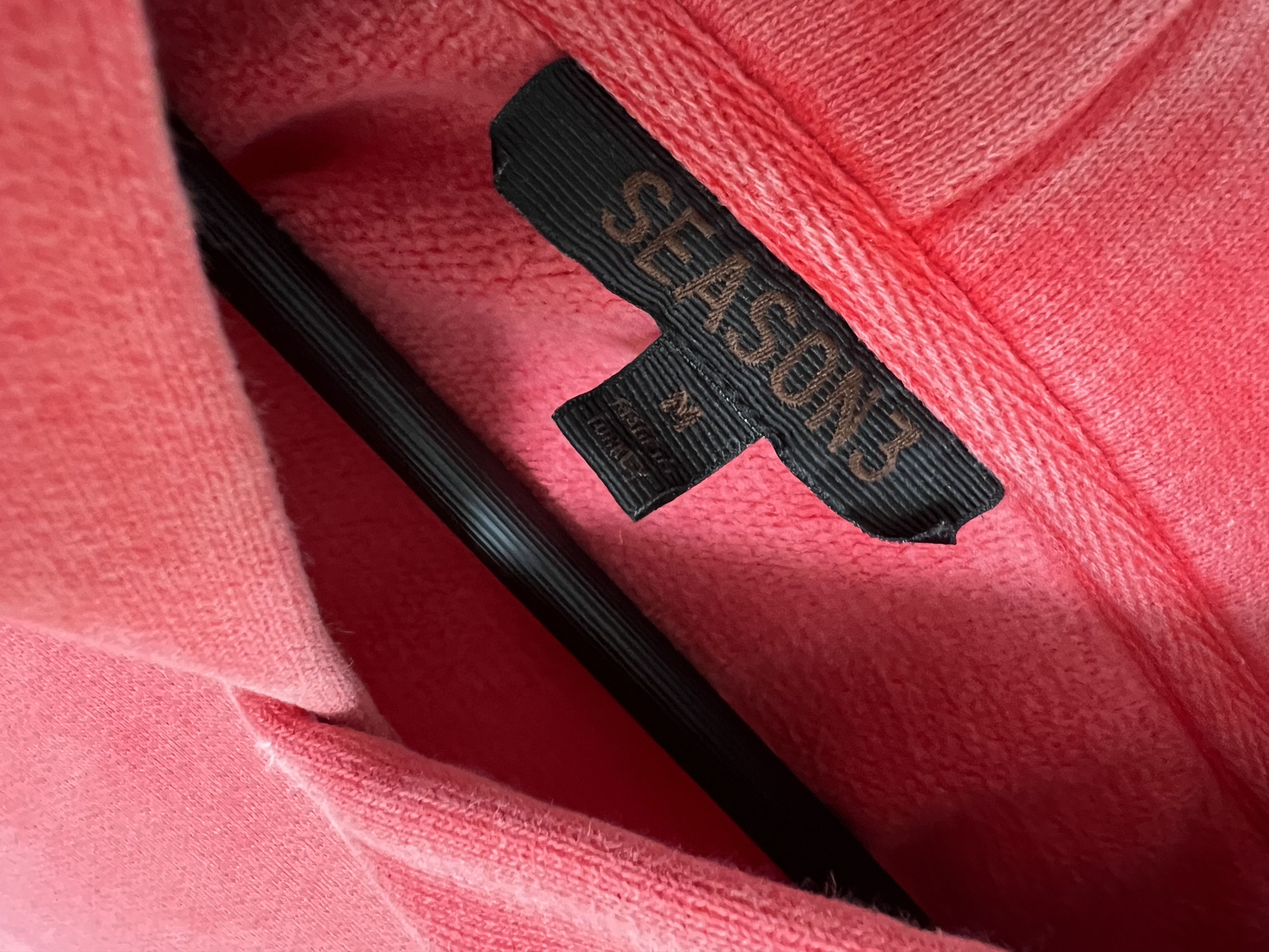 Yeezy Yeezy Season 3 Fleece Hoodie Fluo Red Size US M / EU 48-50 / 2 - 3 Thumbnail