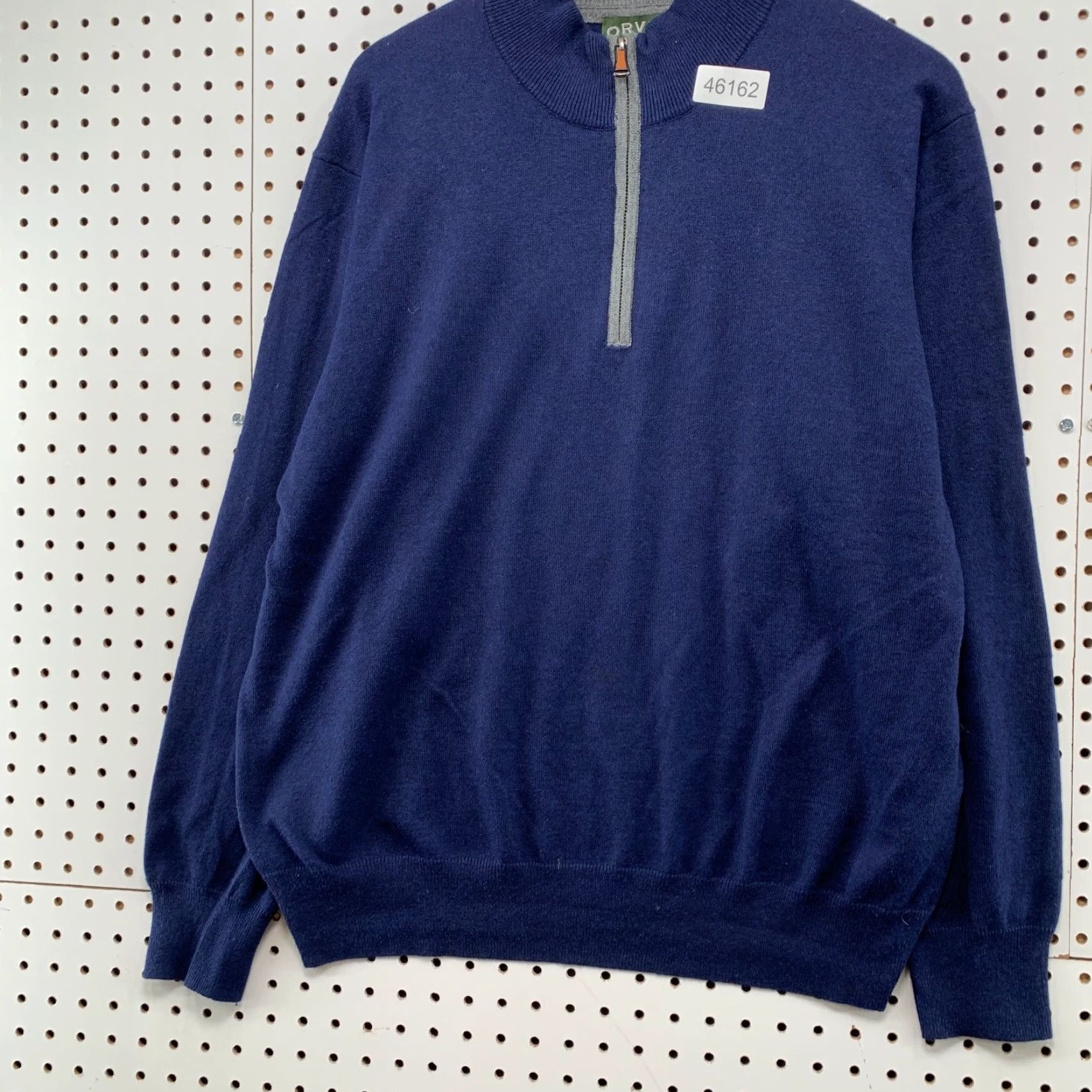 Orvis Orvis Silk Cashmere Sweater Mens Large Blue 1/4 Zip Light Weight Cotton Blend Shirt Pullover Casual Mens Size US L / EU 52-54 / 3 - 3 Thumbnail