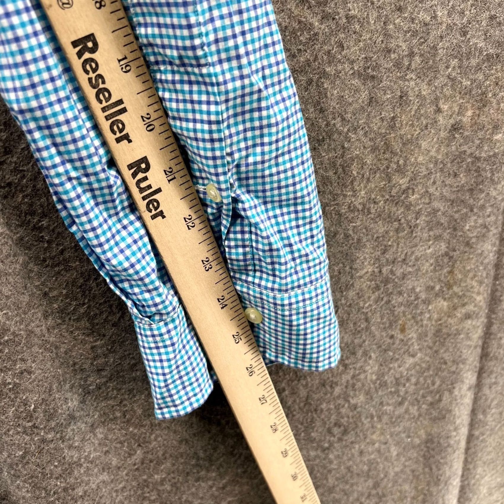 Ralph Lauren Ralph Lauren Shirt Mens XL Blue Button-Down Gingham Oxford Pony Stretch Plaid Shirt Size US XL / EU 56 / 4 - 5 Thumbnail
