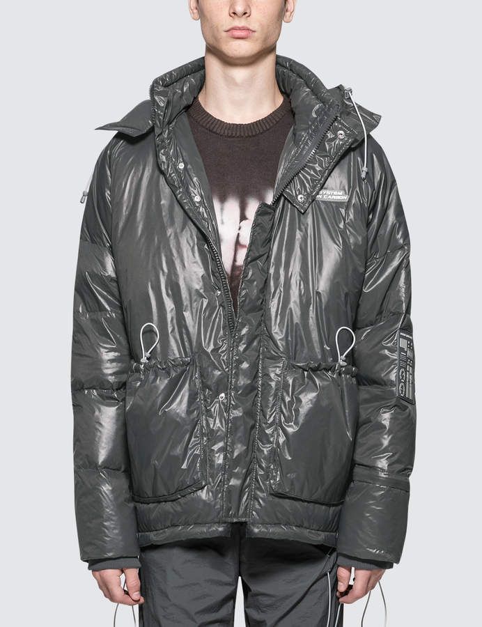 C2H4 C2H4 Silver Puffer Jacket Size US L / EU 52-54 / 3 - 1 Thumbnail