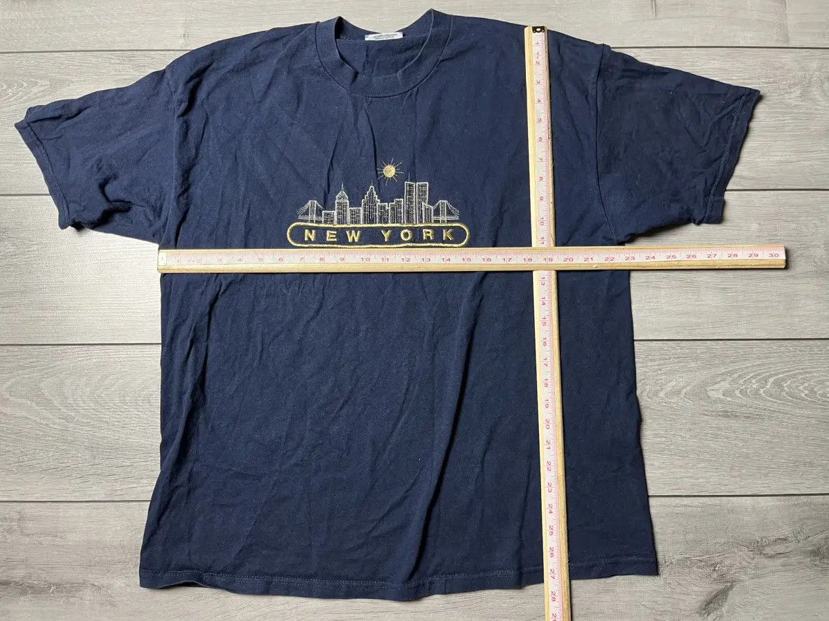 Band Tees Lee T-shirt New York embroidered logo size XLarge Size US XL / EU 56 / 4 - 5 Thumbnail