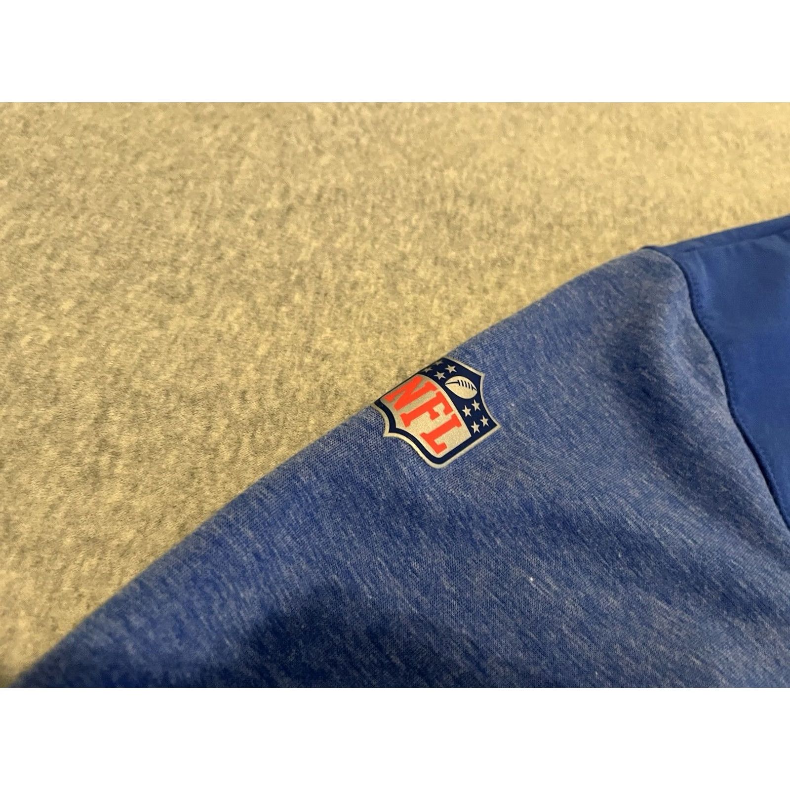 Nike Nike Dri-Fit LA Rams Team Issued Blue Pullover Lightweight Sweatshirt Shirt L Mens"} Size US L / EU 52-54 / 3 - 3 Thumbnail