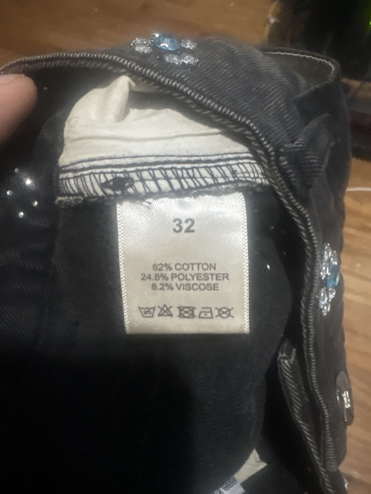 Vale Vale Black Candy Denim Size US 32 / EU 48 - 6 Thumbnail
