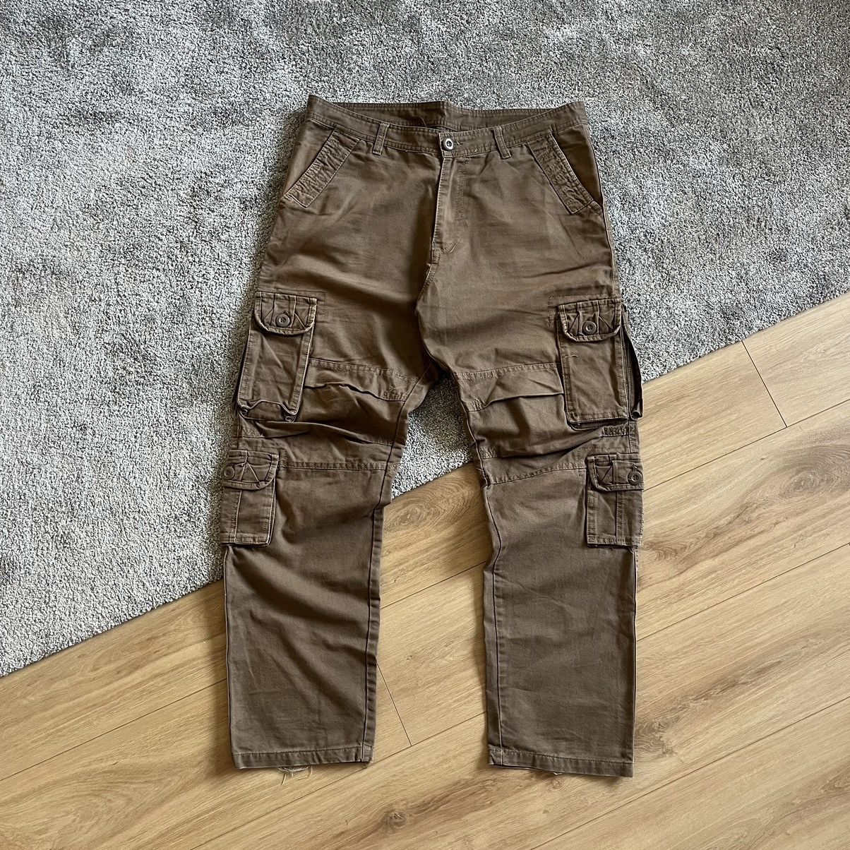 Cartoon Network Vintage Cargo Brown Pants Size US 34 / EU 50 - 1 Thumbnail