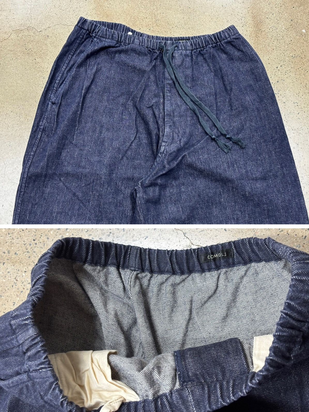Comoli Comoli 25SS Denim Tapered Pants Size US 34 / EU 50 - 4 Thumbnail