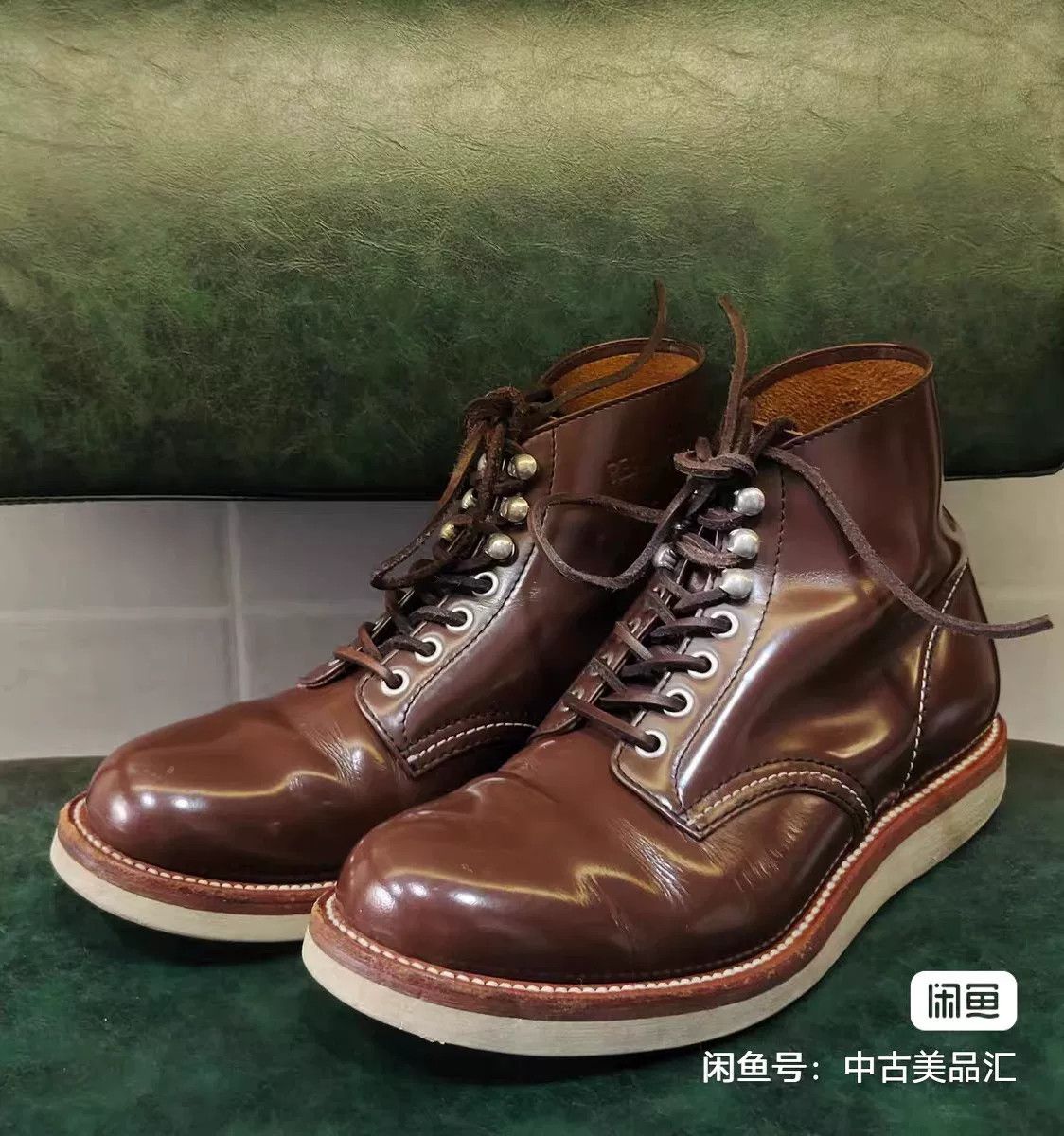 The Real McCoy's Real McCoy 1950s Military Work Boots Size US 8 / EU 41 - 1 Thumbnail