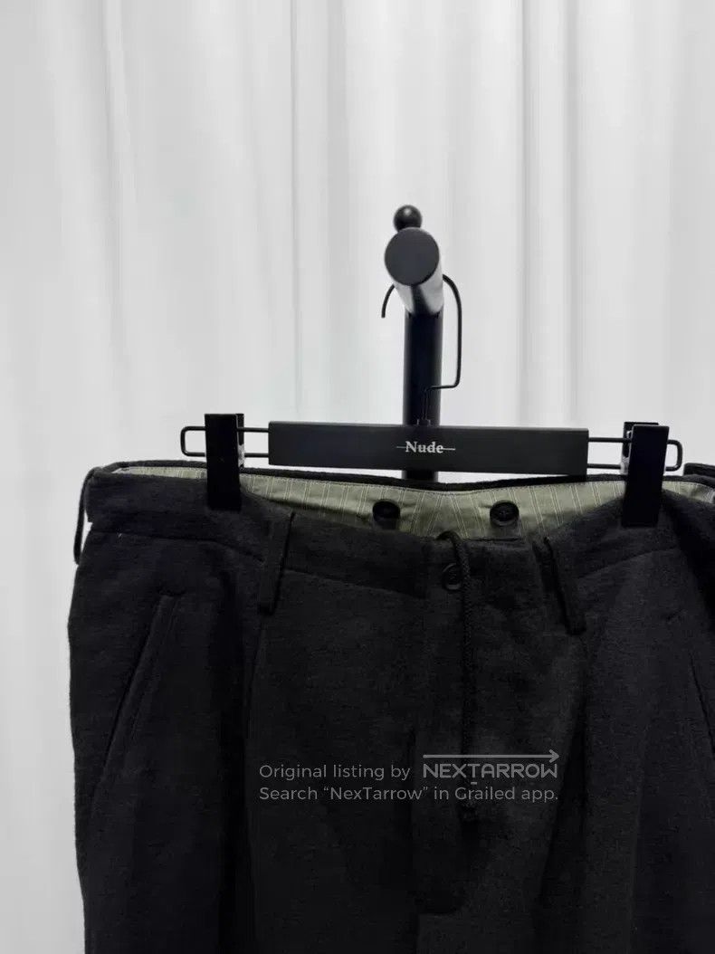 Yohji Yamamoto Yohji Yamamoto size 2 Tiger dream woolen paneled slacks pan Size US 28 / EU 44 - 3 Thumbnail