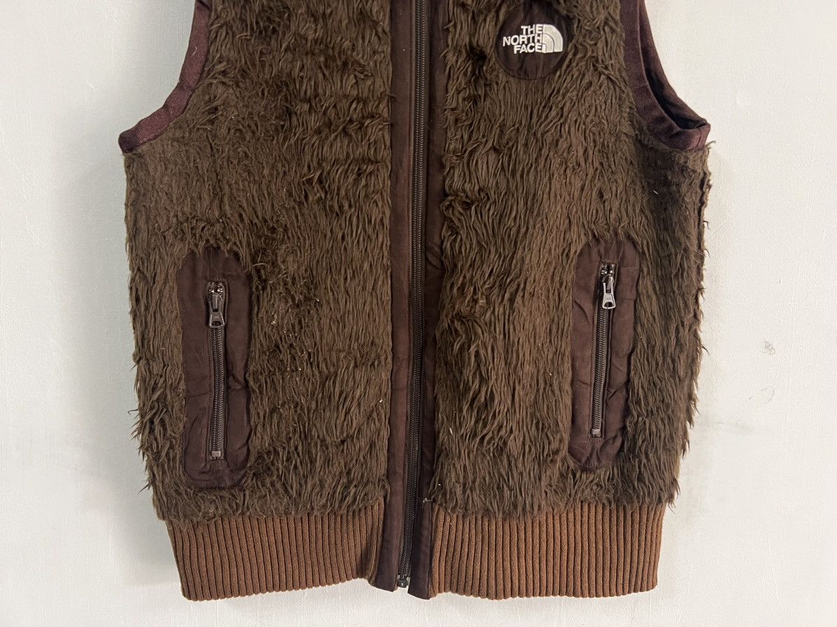The North Face The North Face Mohair Fux Fur Vest Size US L / EU 52-54 / 3 - 4 Thumbnail