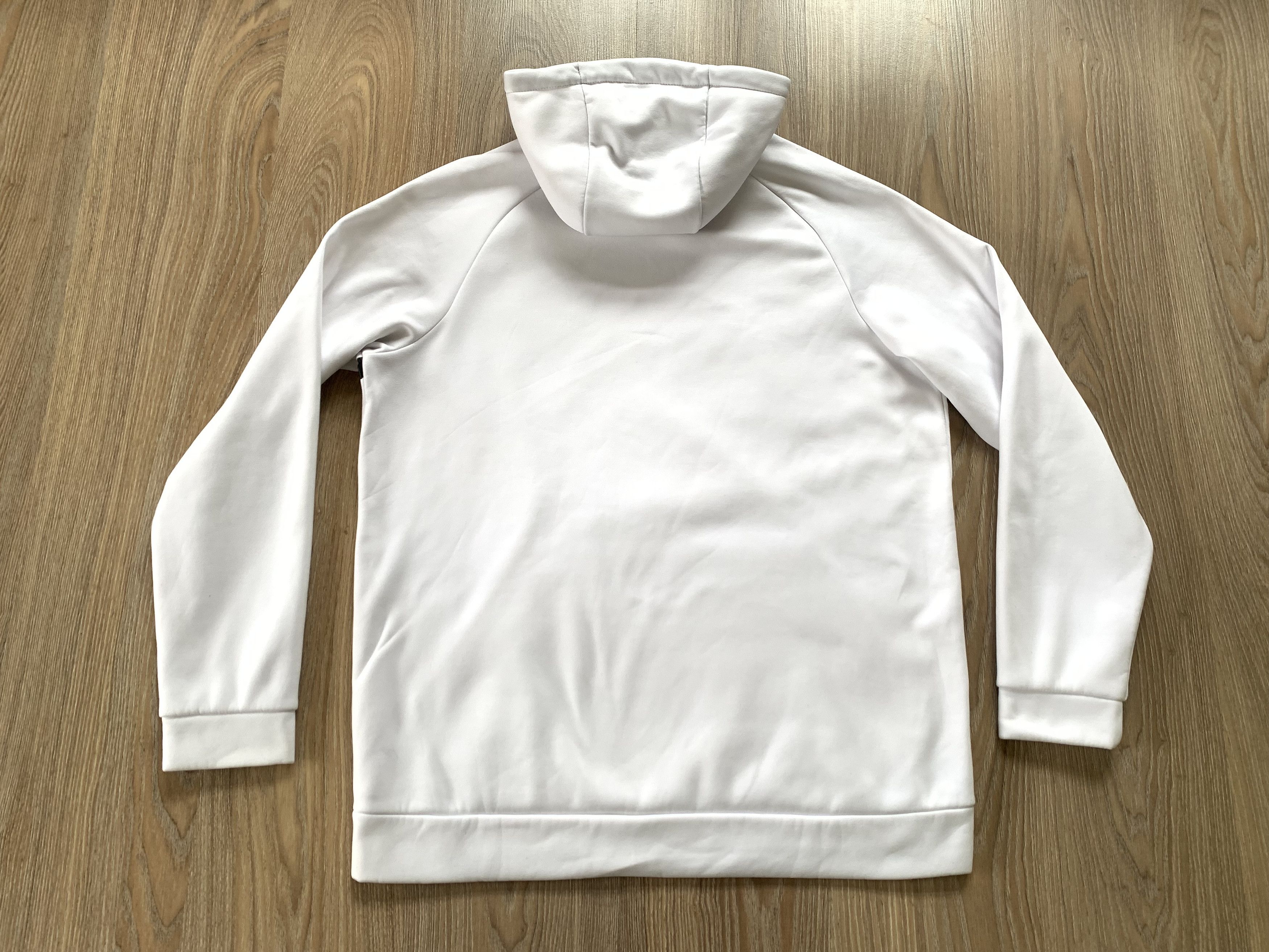 Nike Nike Dri-FIT White Big Logo Printed Hoodie Size US L / EU 52-54 / 3 - 3 Thumbnail