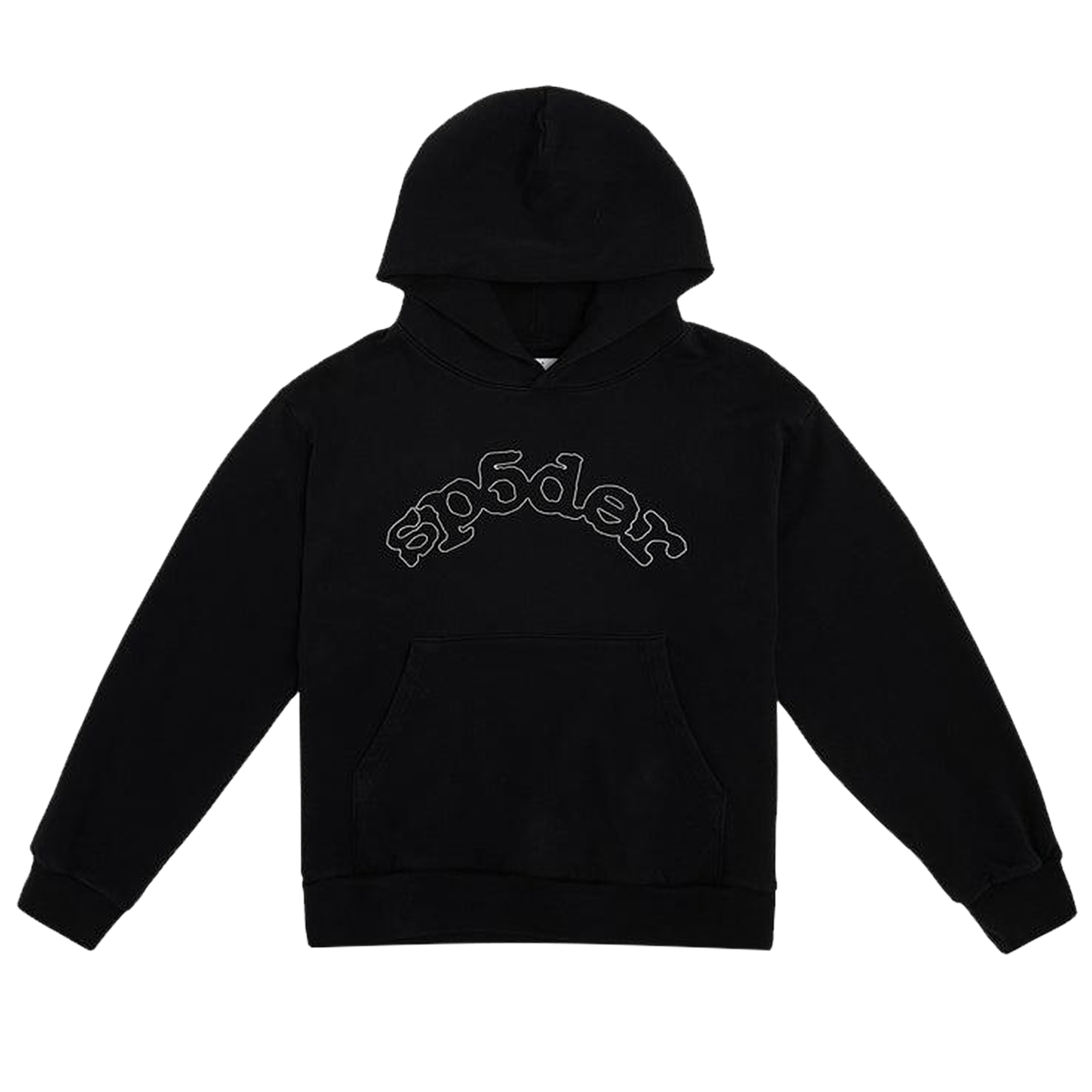 Sp5der Sp5der OG Rhinestone Logo Hoodie | Grailed