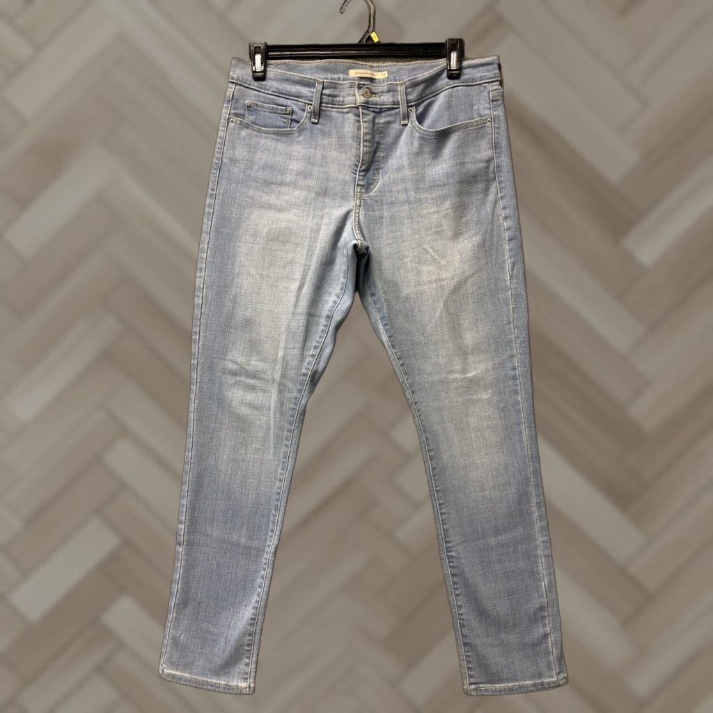 Levi's Levi's Jeans Women's 32x30 Skinny Light Blue Tummy Panel Shaping Modern Womens Size 24" / US 00 / IT 34 - 1 Thumbnail