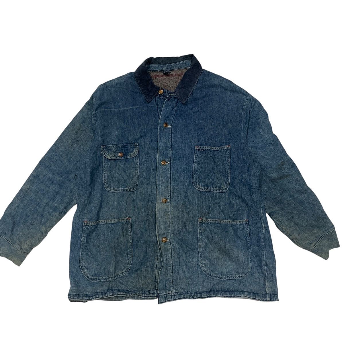 Vintage Vintage 80s Unbranded Detroit Jacket Size US XL / EU 56 / 4 - 2 Thumbnail