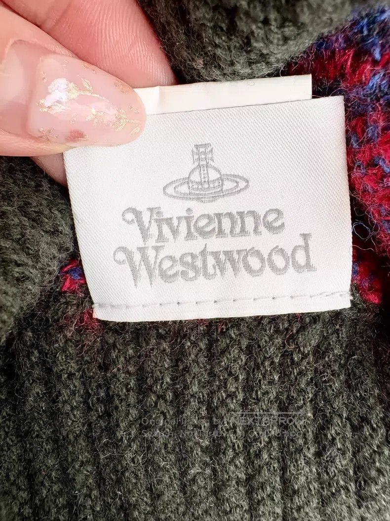 Vivienne Westwood Vivienne Westwood Red Saturn patchwork cold hat Size ONE SIZE - 4 Thumbnail