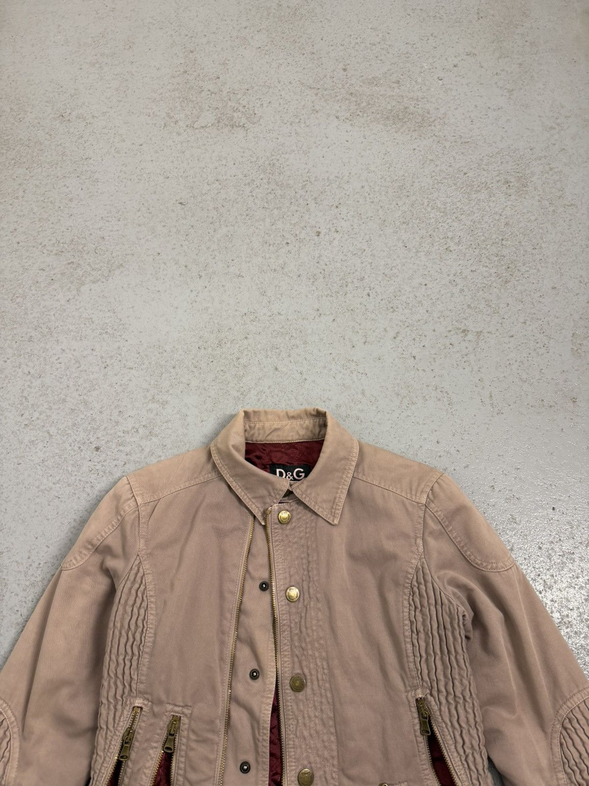 Dolce & Gabbana Vintage AW2003 Dolce & Gabbana Multi-zip Utility Jacket Size S / US 4 / IT 40 - 5 Thumbnail