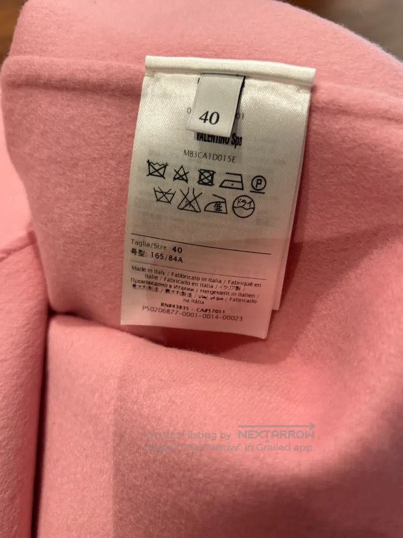 Valentino Valentino Three-dimensional wool coat Size S / US 4 / IT 40 - 8 Thumbnail