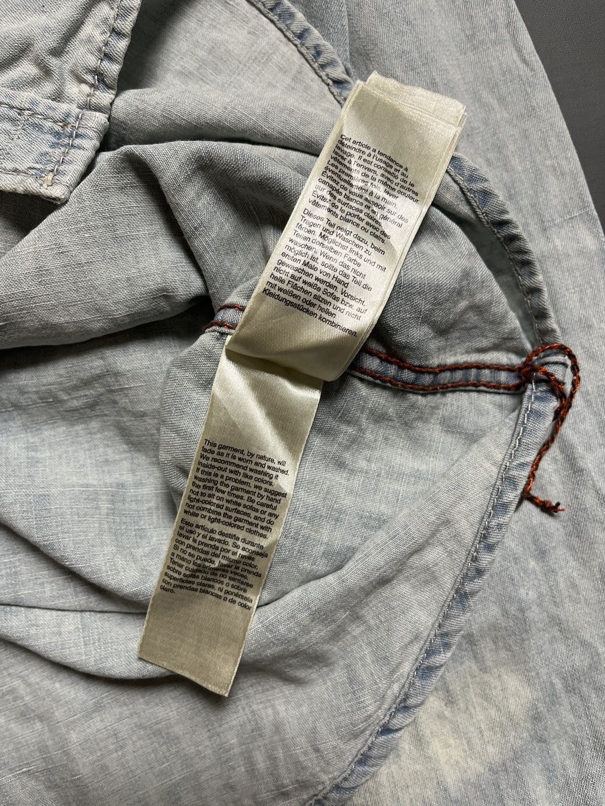 Diesel Diesel Western Denim Shirt Size US L / EU 52-54 / 3 - 12 Thumbnail