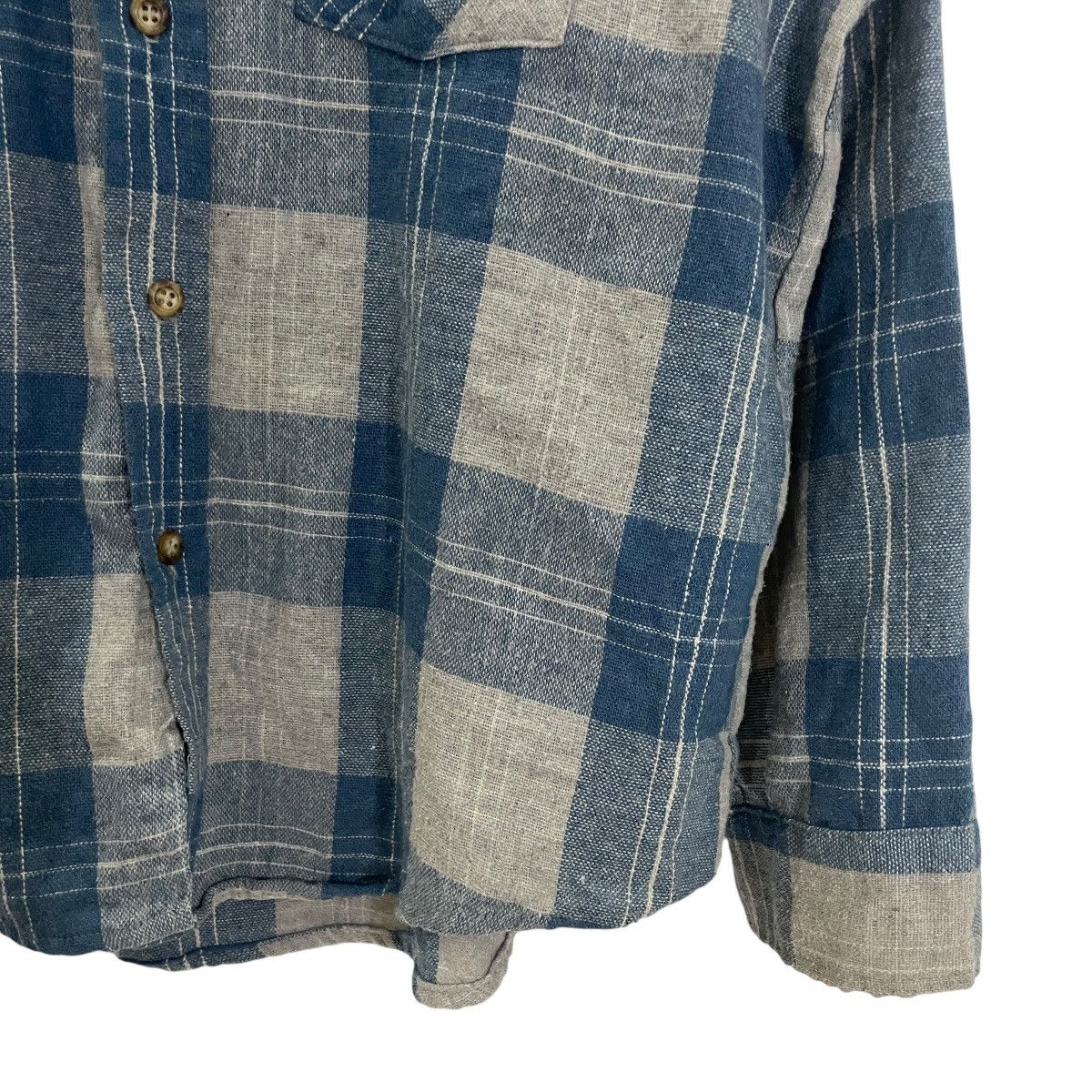 Japanese Brand × Vintage Vintage 80s Daketa Flanel Size US XL / EU 56 / 4 - 4 Thumbnail