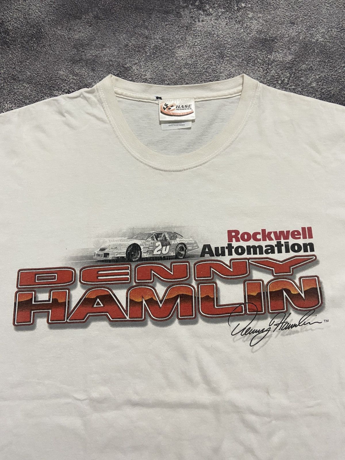 NASCAR Y2K Nascar Denny Hamlin Tee Size US M / EU 48-50 / 2 - 4 Thumbnail