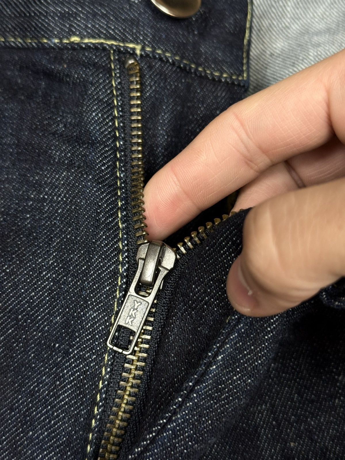 Studio Nicholson Studio Nicholson Bill SNM 102 Selvedge Blue Japanese Pants Size US 33 - 17 Thumbnail
