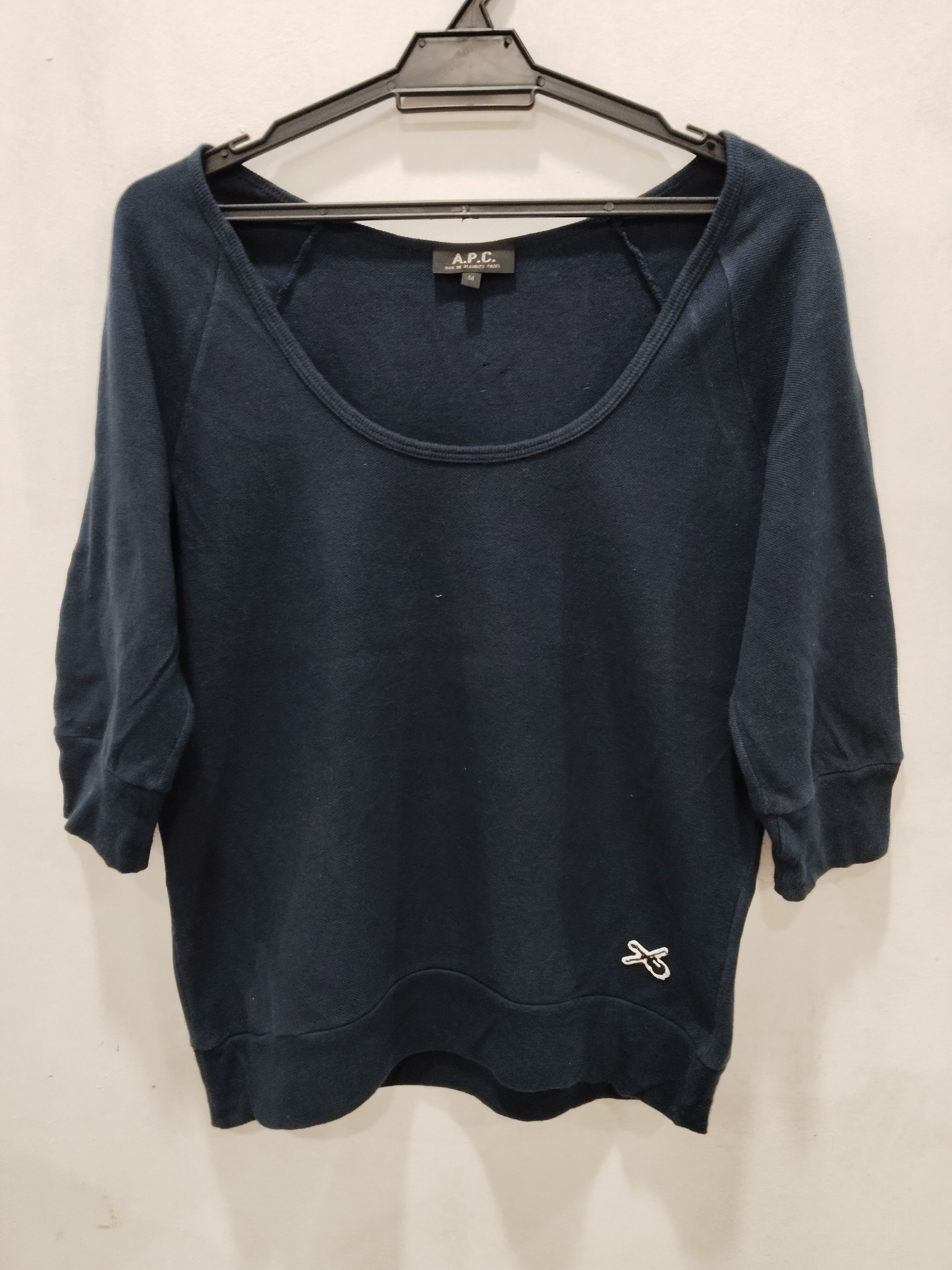 A.P.C. × Vintage Vintage A.P.C Plain Tshirt Size M / US 6-8 / IT 42-44 - 1 Thumbnail