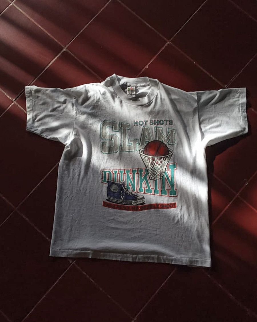 Fruit Of The Loom × Vintage t shirt vintage basket ball fruit of the loom Size US XL / EU 56 / 4 - 1 Thumbnail
