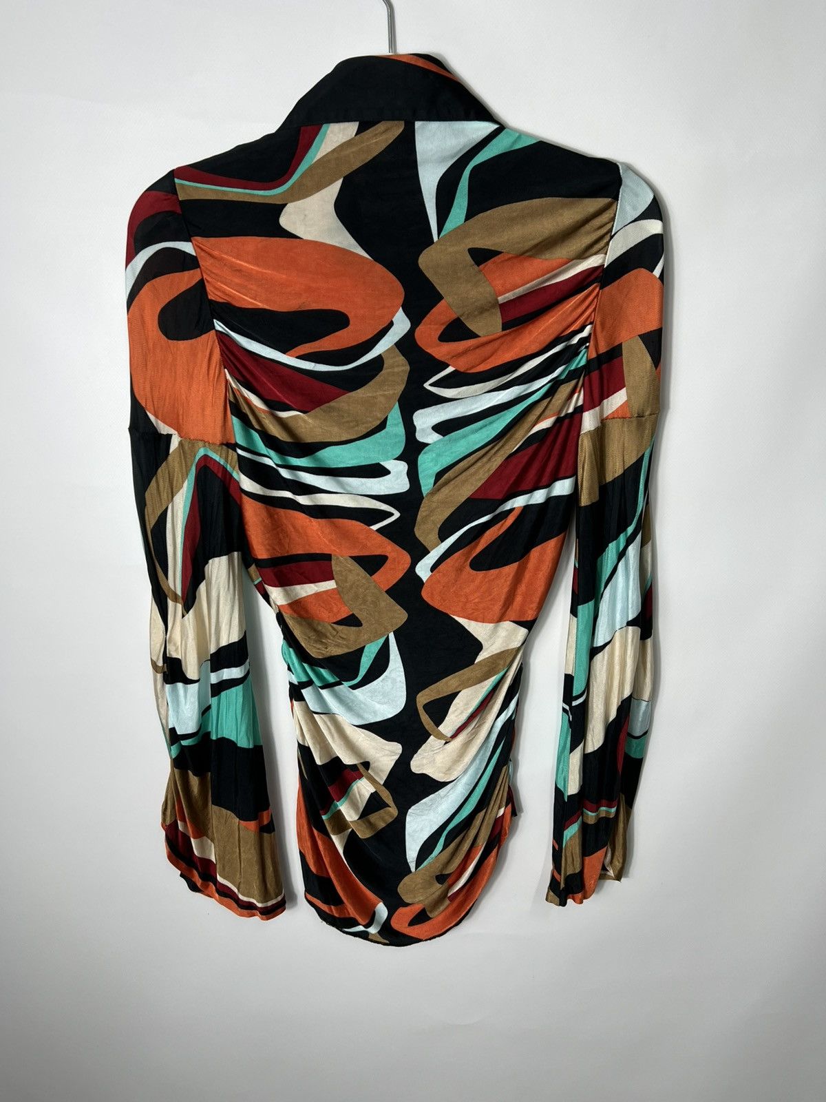 Missoni Vintage Italian Designer luxury Missoni Long Sleeve Shirt Size XS / US 0-2 / IT 36-38 - 10 Thumbnail