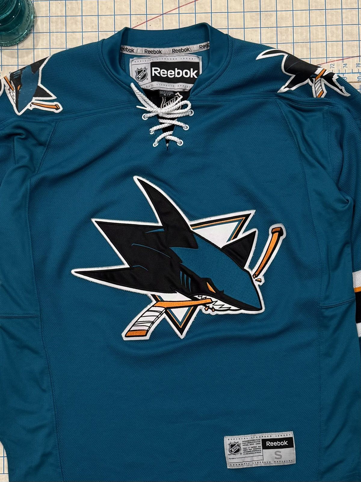 Reebok Reebok San Jose Sharks Hockey Jersey Mens Size Small Size US S / EU 44-46 / 1 - 3 Thumbnail