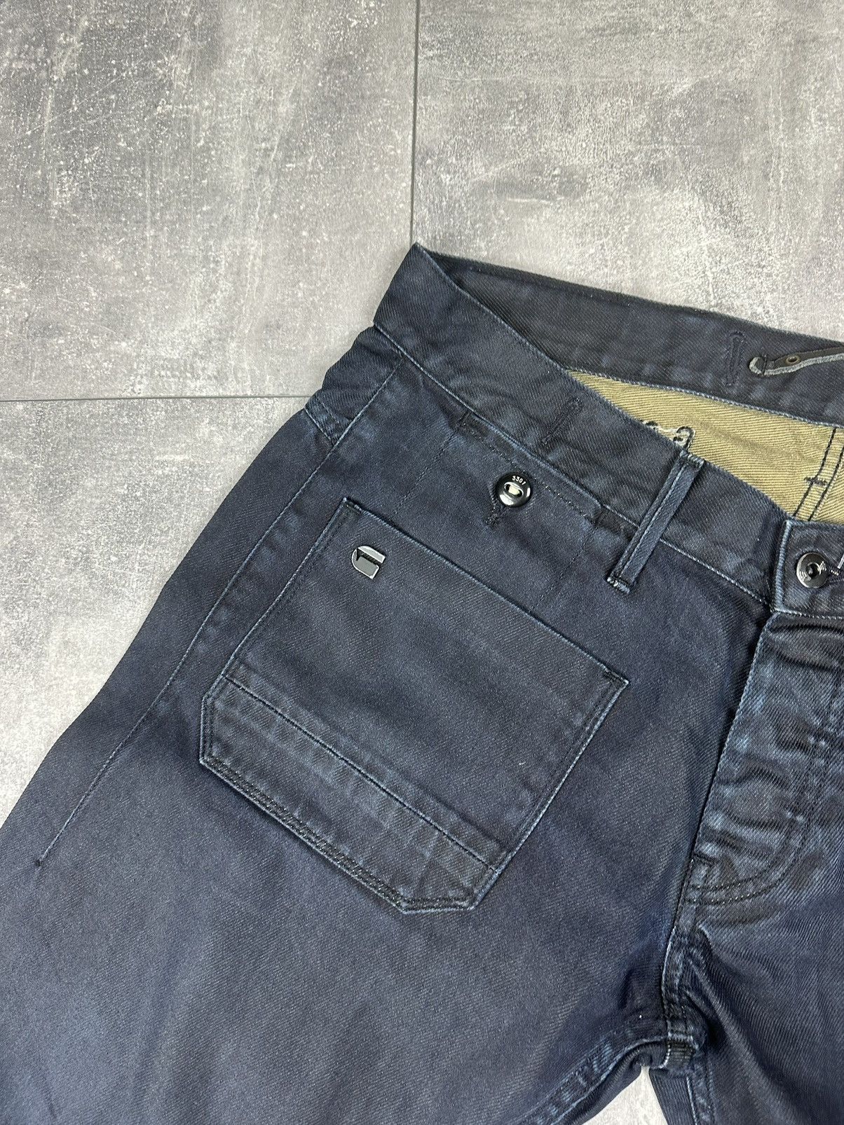 G-Star G Star Raw Denim Jeans Double Pockets Pants Size US 34 / EU 50 - 7 Thumbnail
