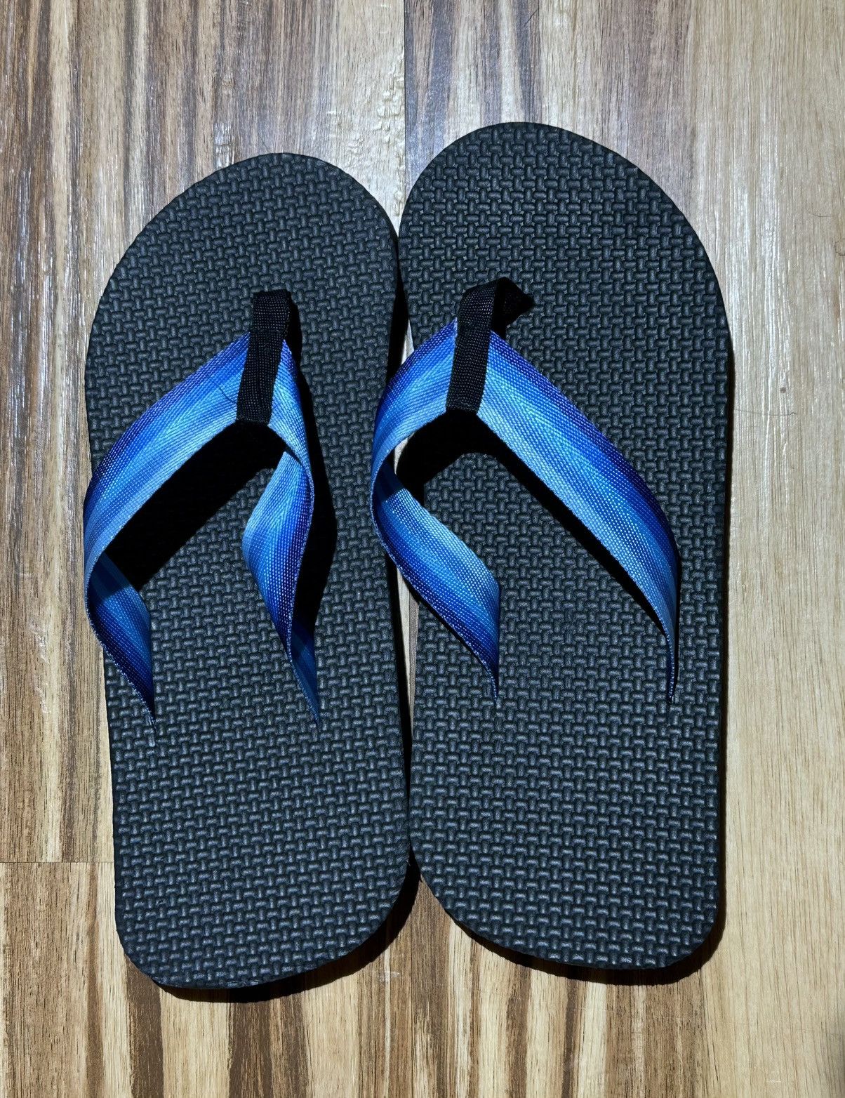 Other Black/Blue Slide Sandals with Funny Unique Design Size US 6 / EU 39 - 2 Thumbnail