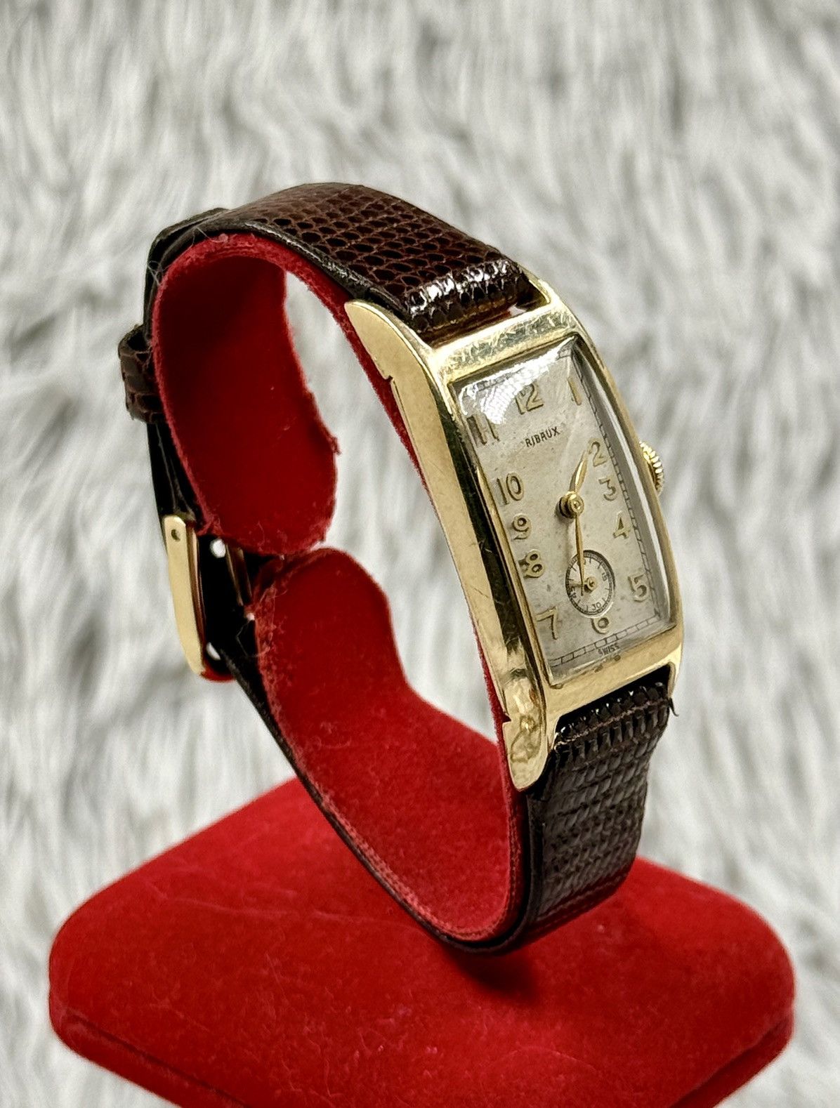 Vintage Vintage RIBAUX TANK Sub-Seconds Swiss Manual Unisex Watch Size ONE SIZE - 3 Thumbnail