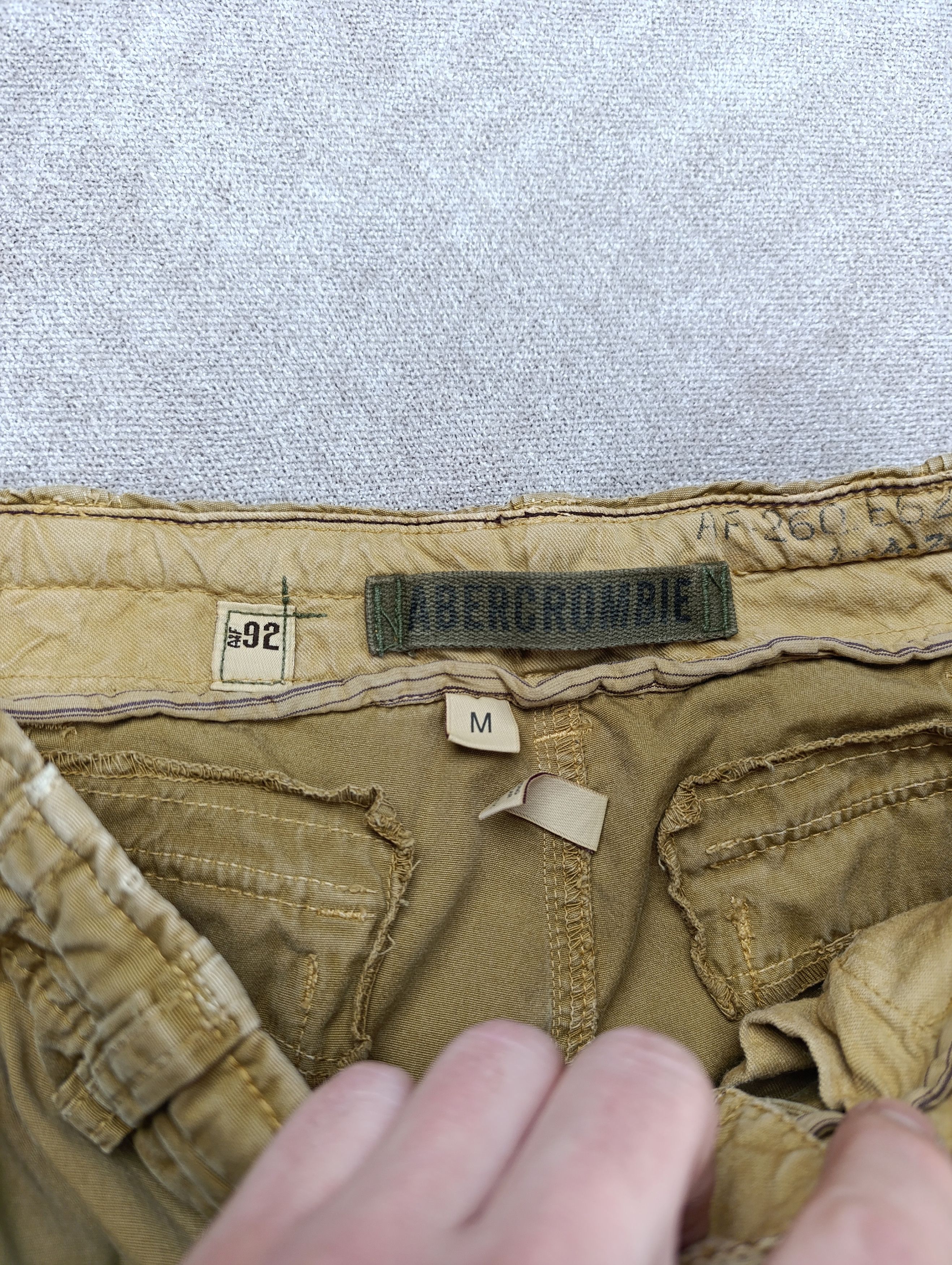 Abercrombie & Fitch ABERCROMBIE & FITCH A6509 PARACHUTE CARGO MULTIPOCKET PANTS Size US 32 / EU 48 - 6 Thumbnail
