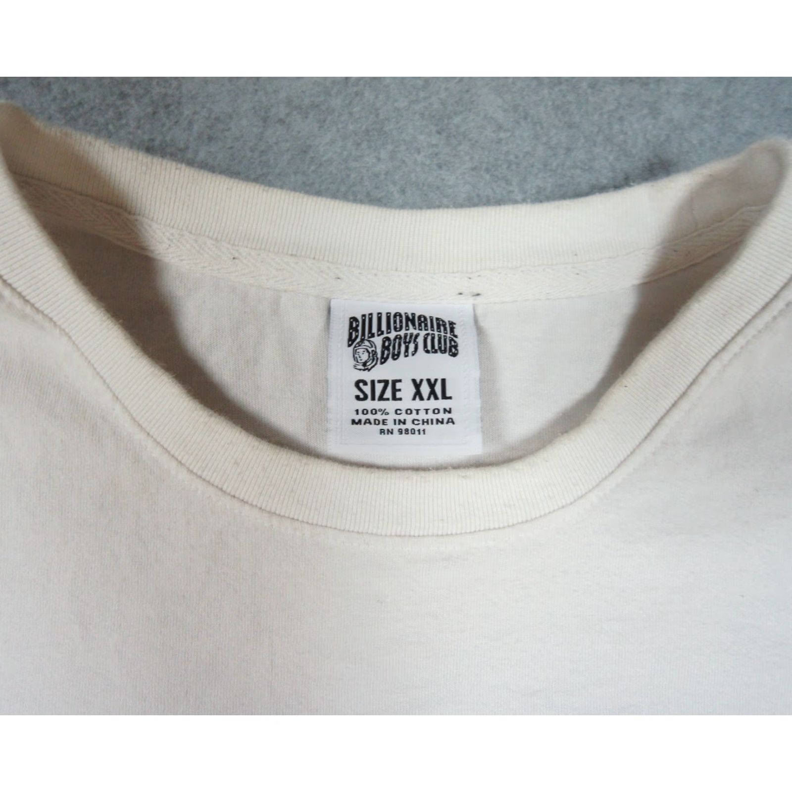 Billionaire Boys Club Billionaire Boys Club Shirt White Crew Neck Short Sleeve 2XL Men's Streetwear Skateboard Size US M / EU 48-50 / 2 - 6 Thumbnail