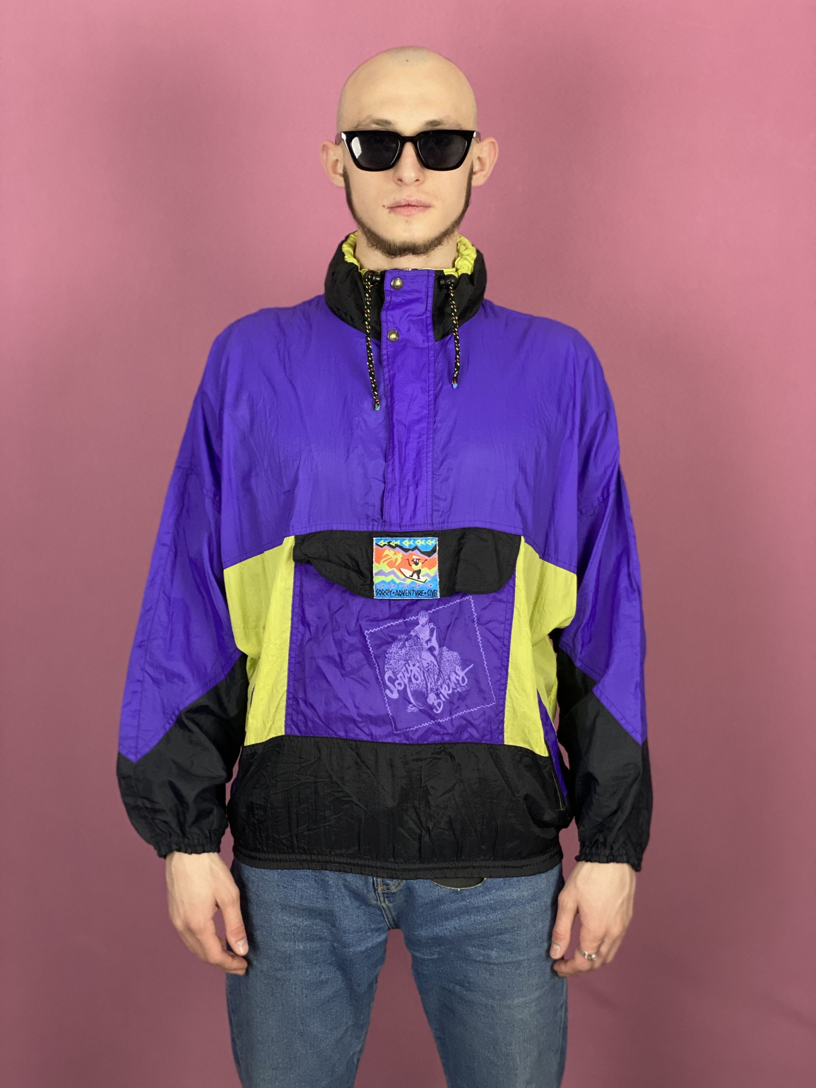 Vintage 90s Vintage Men's Windbreaker - Size L Rain Jacket Size US L / EU 52-54 / 3 - 1 Thumbnail