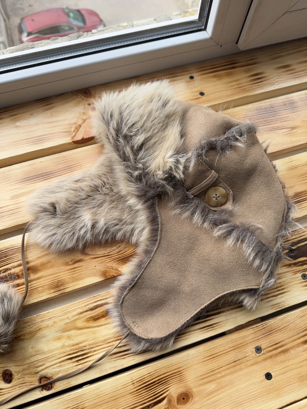 Le Grande Bleu (L.G.B.) Vintage Y2K Fuzzy Fur Ushanka Hat if six was nine LGB Style Size ONE SIZE - 5 Thumbnail