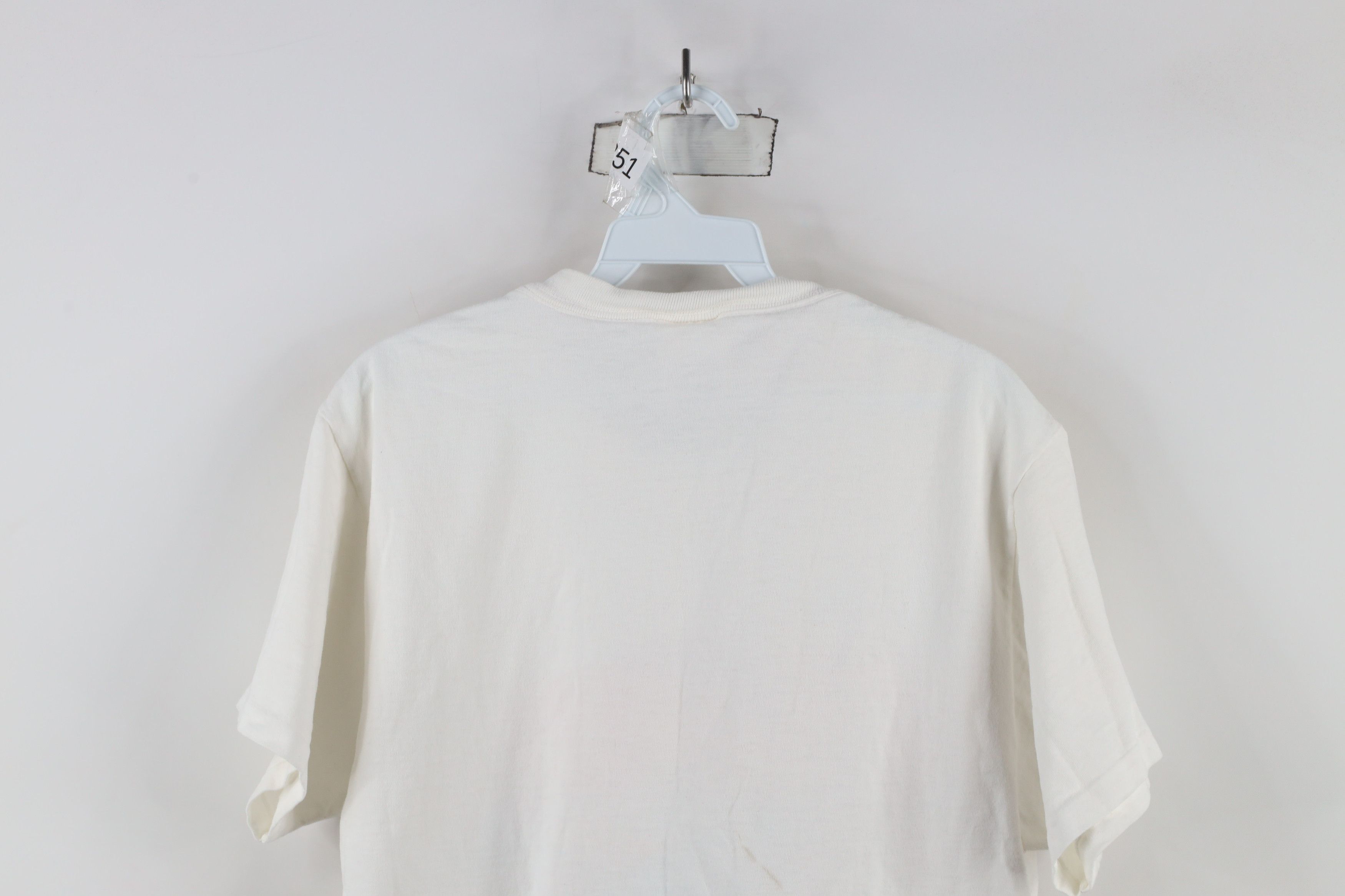 Vintage Vintage 90s NASCAR Ricky Rudd Tide Racing T-Shirt White Size US M / EU 48-50 / 2 - 13 Thumbnail