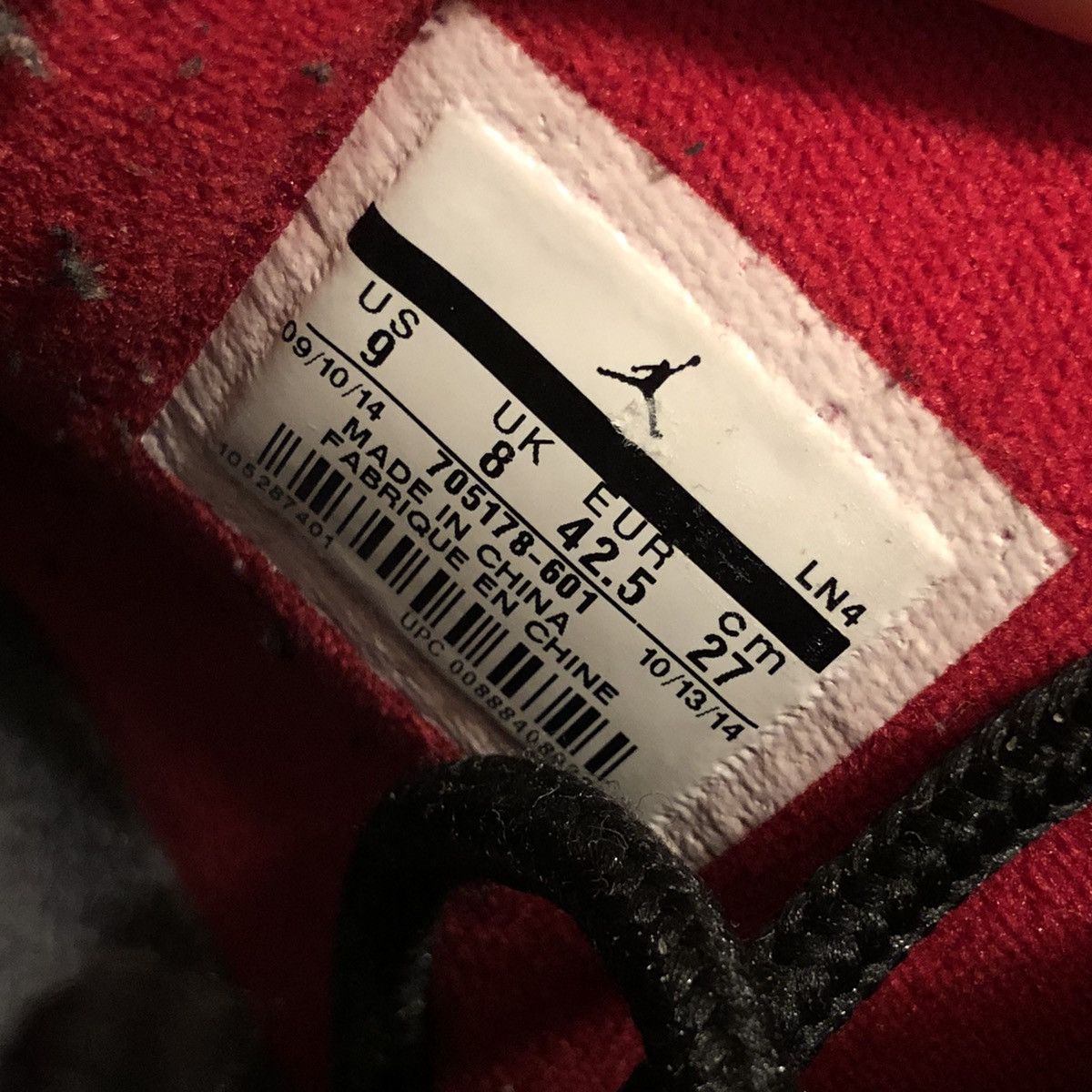 Jordan Brand Nike Air Jordan 10 Retro bulls over broadway 705178-601 sz 9 Size US 9 / EU 42 - 7 Thumbnail
