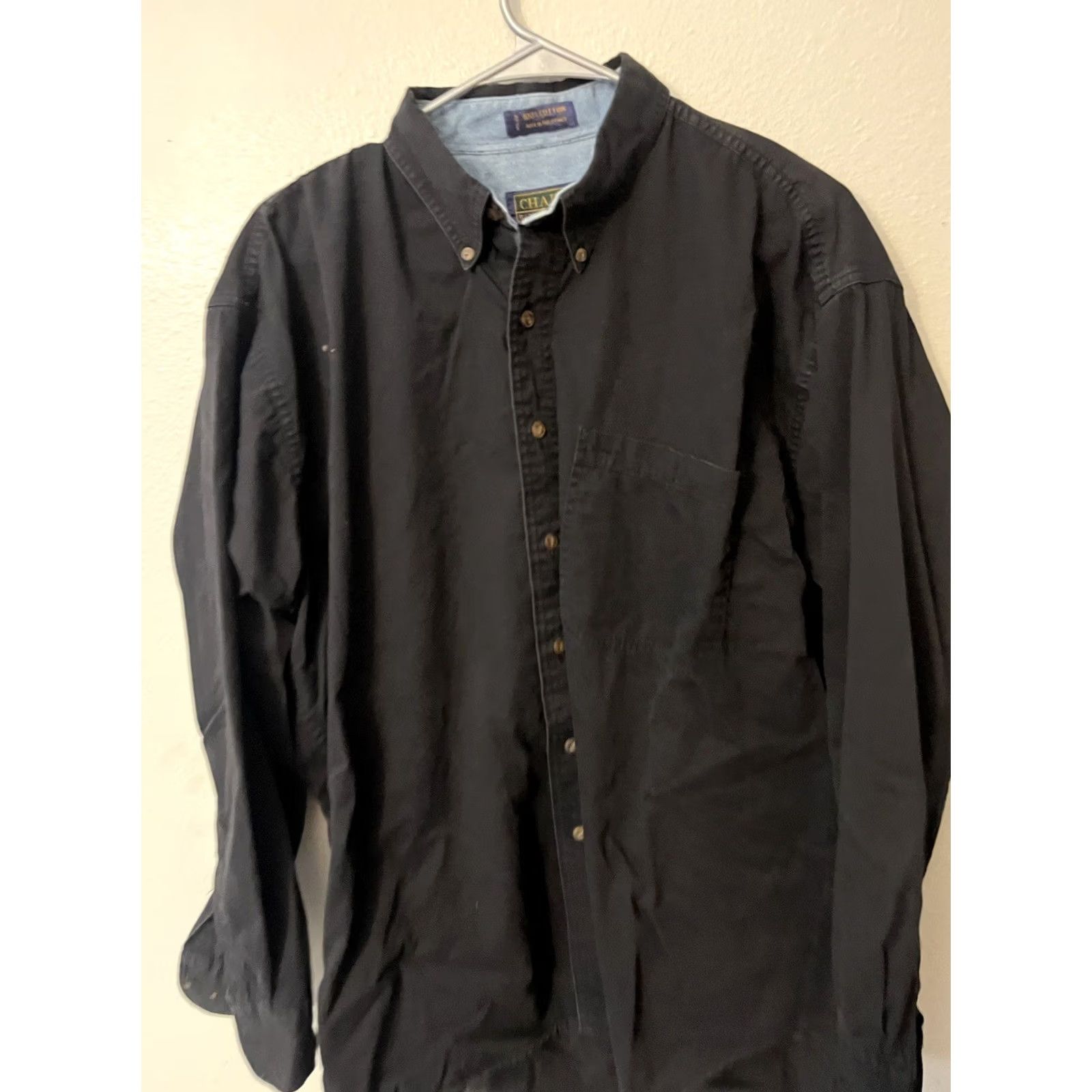 Chaps VTG Chaps Ralph Lauren Shirt Men’s Ramie Cotton Button Down Pocket Sz 16.5 Size US L / EU 52-54 / 3 - 2 Thumbnail
